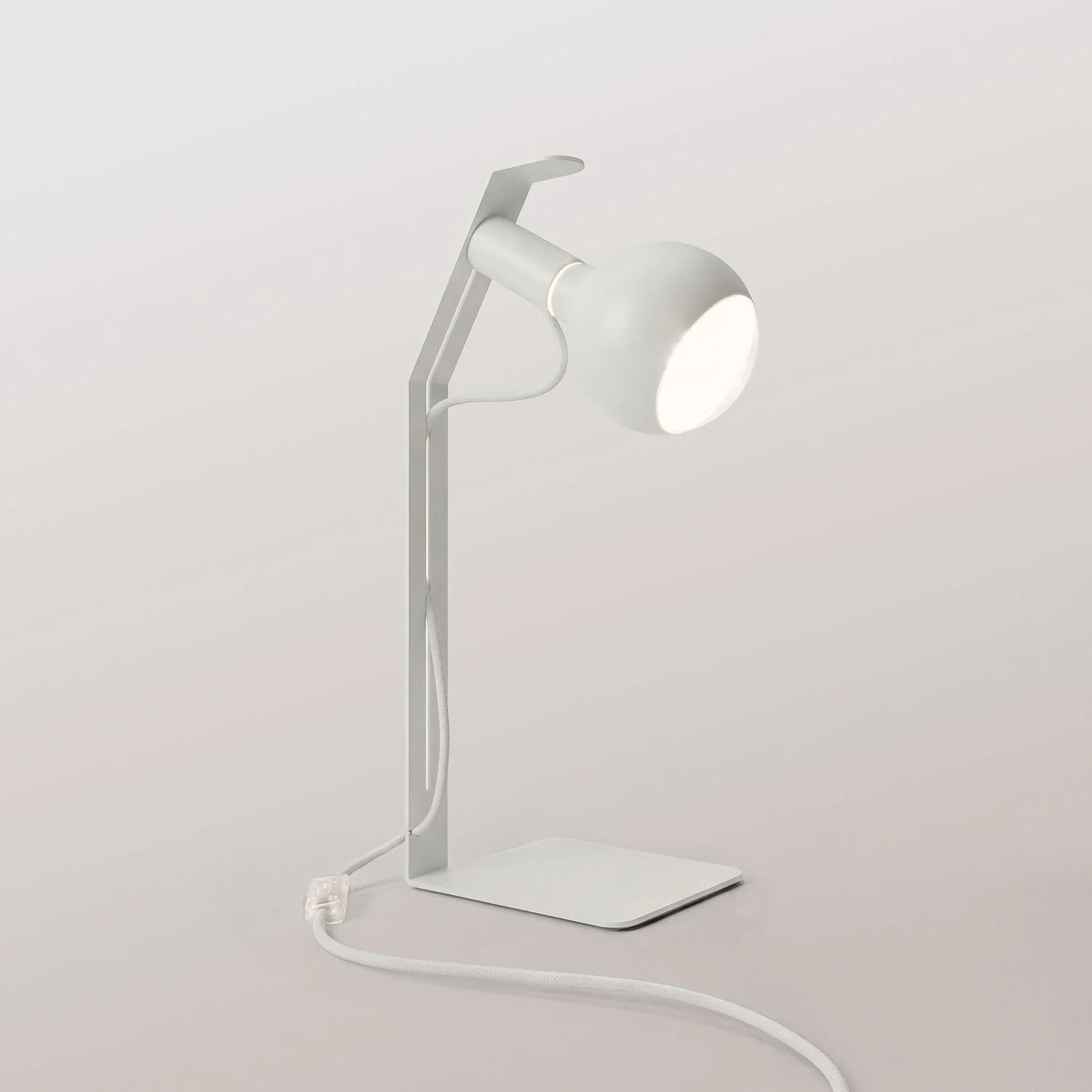 Koso Lucia - Table lamp with UK plug - White