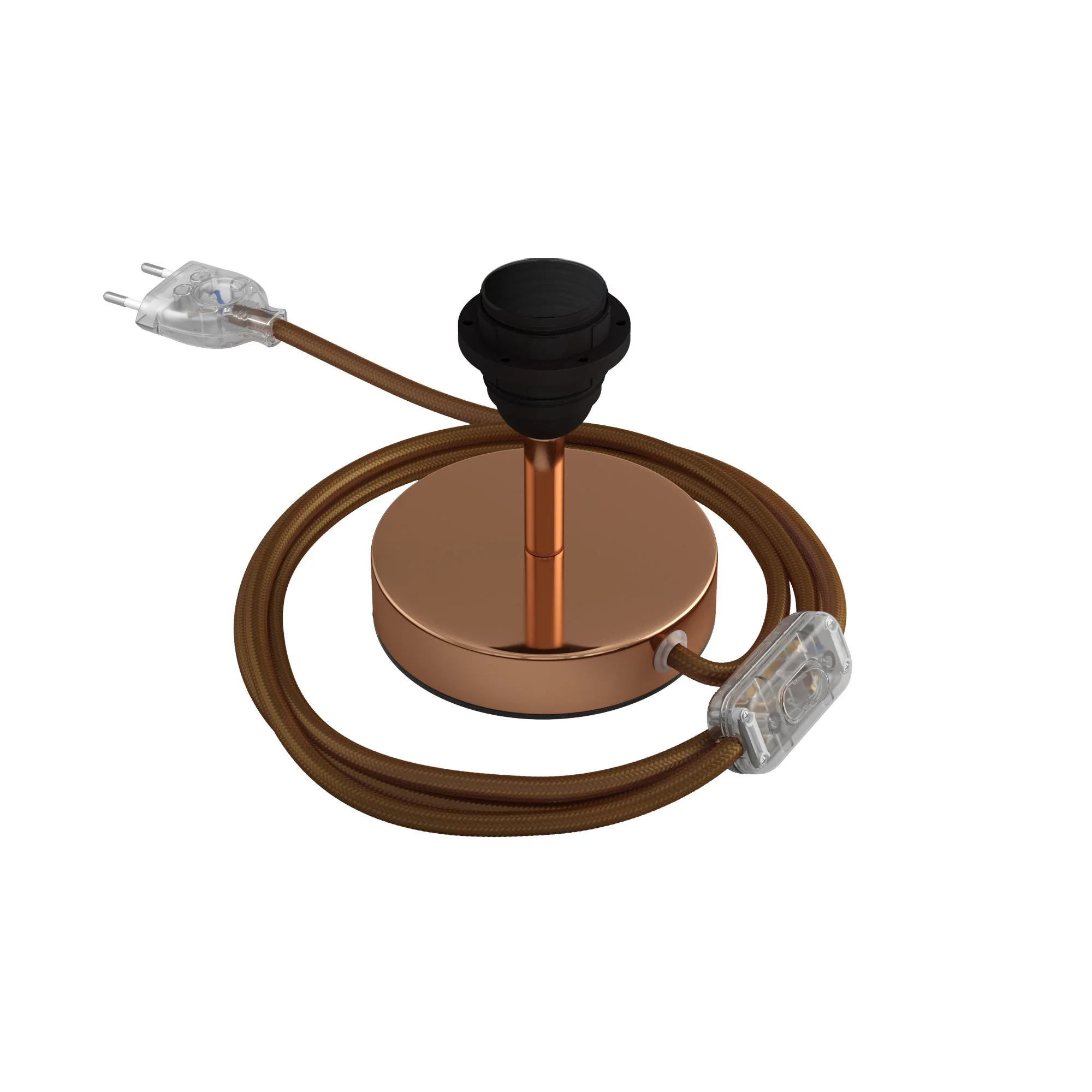 Alzaluce for lampshade - Metal table lamp - Copper