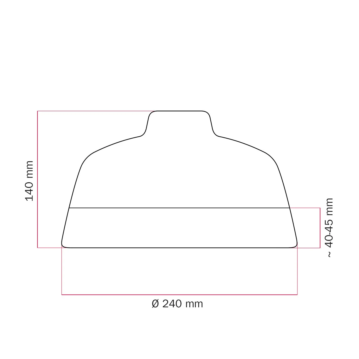 Two-tone Cup Lampshade in White and Yellow ceramic, Materia collection - Made in Italy - Image 5