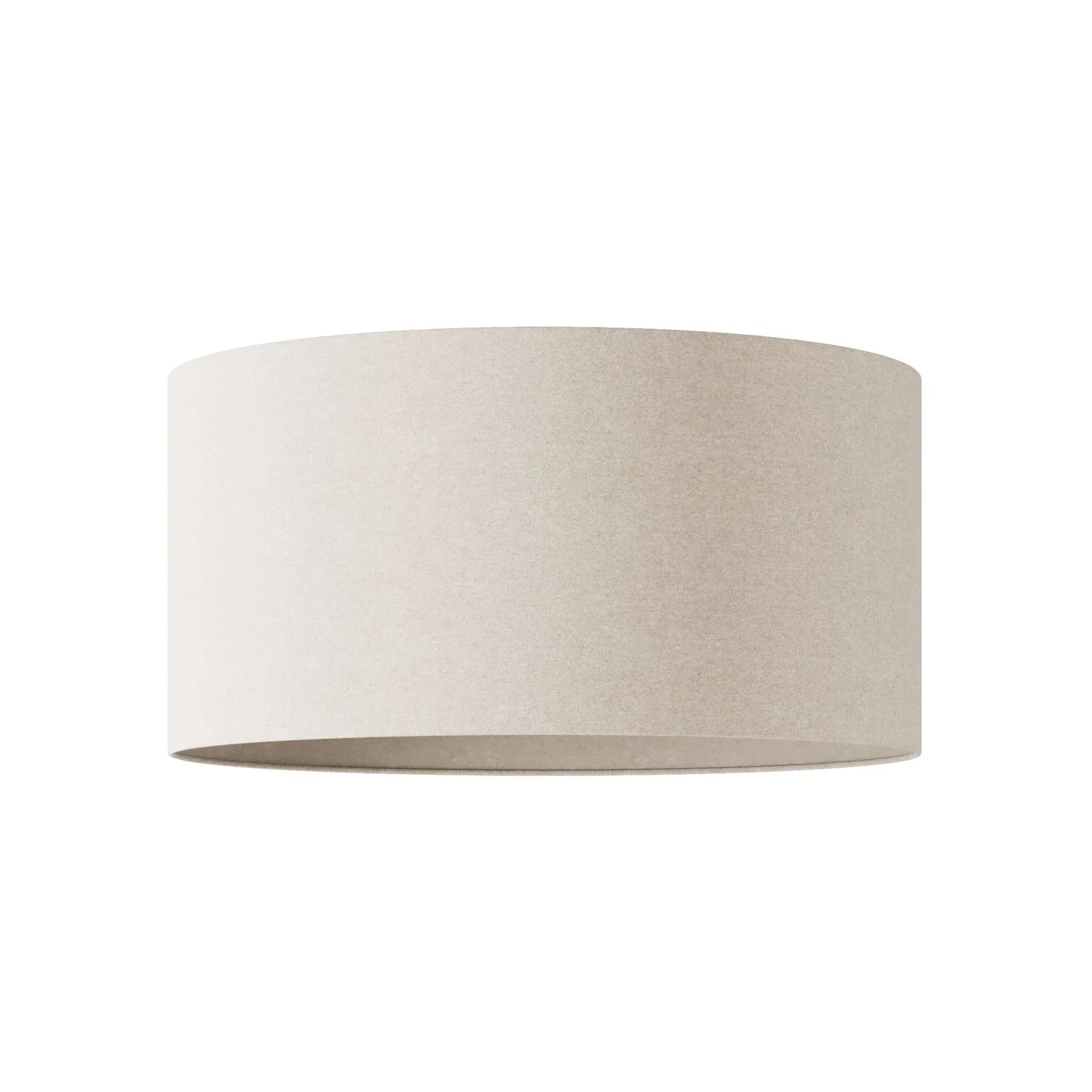 Cilindro XL fabric Lampshade with E27 fitting - Made in Italy - Sand Wool