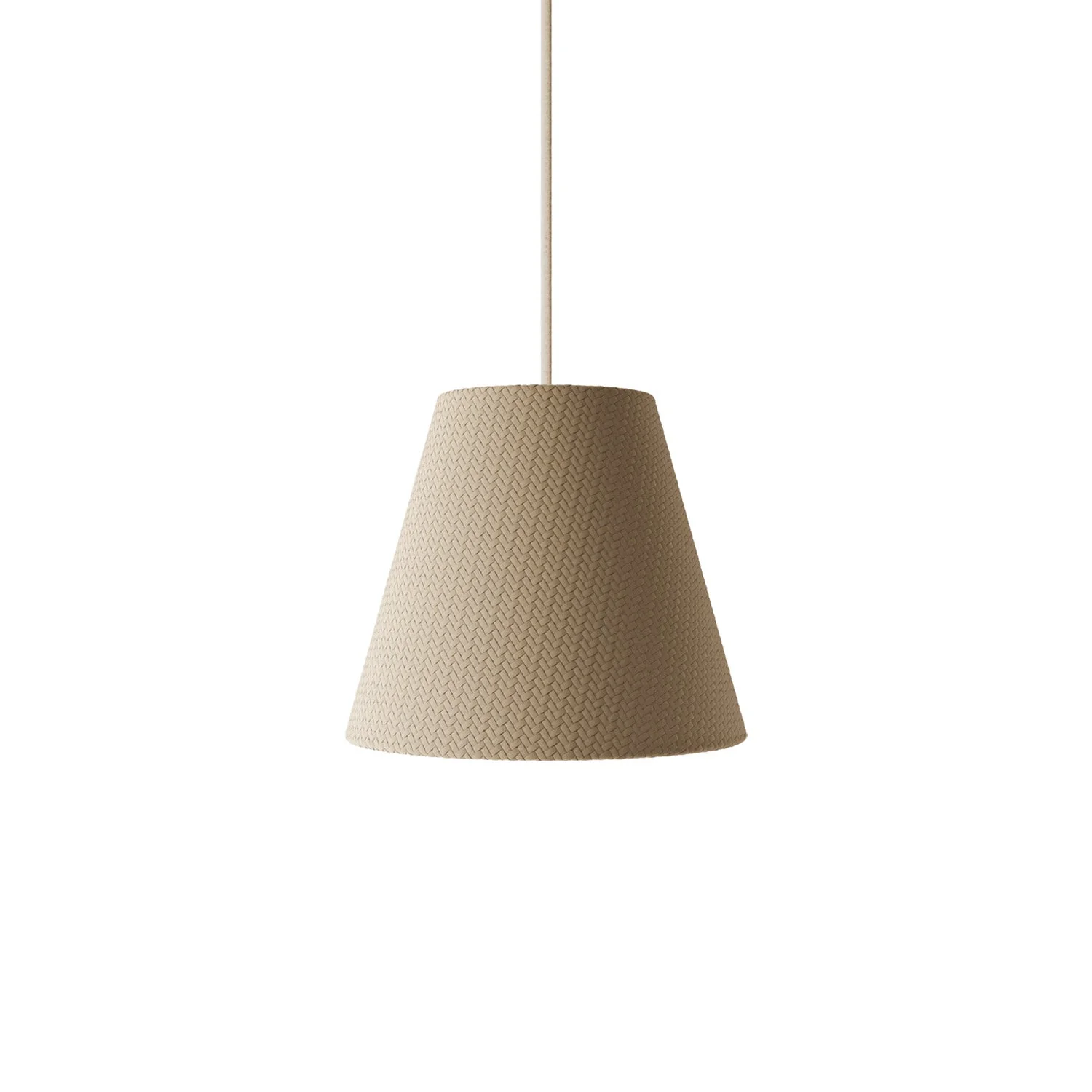 Impero outdoor lampshade in Bernice dove gray PVC with E27 fitting - Made in Italy