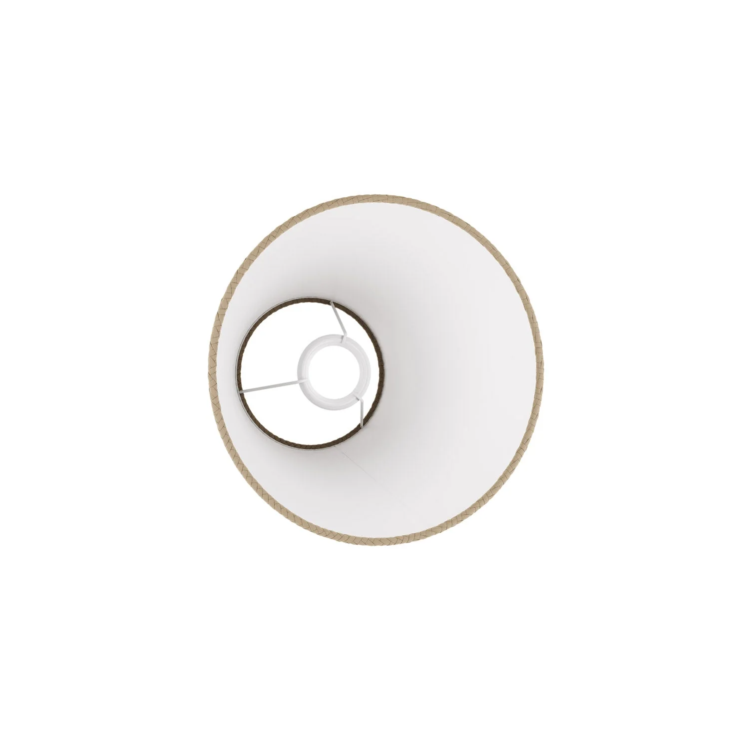 Impero outdoor lampshade in Bernice dove gray PVC with E27 fitting - Made in Italy - Image 5