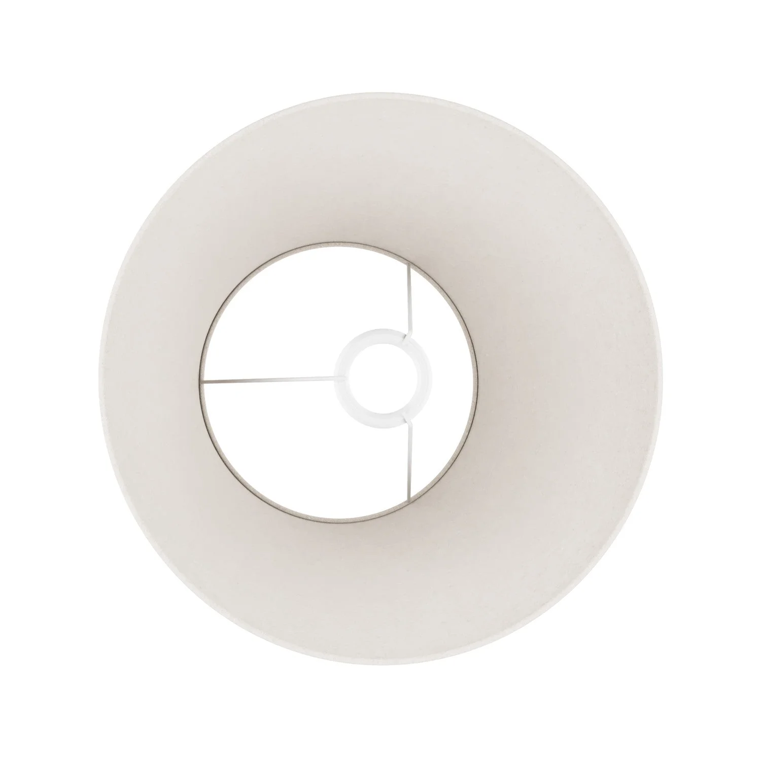 Impero Lampshade M in fabric for floor lamp with E27 fitting - Made in Italy - Sand Wool - Image 3