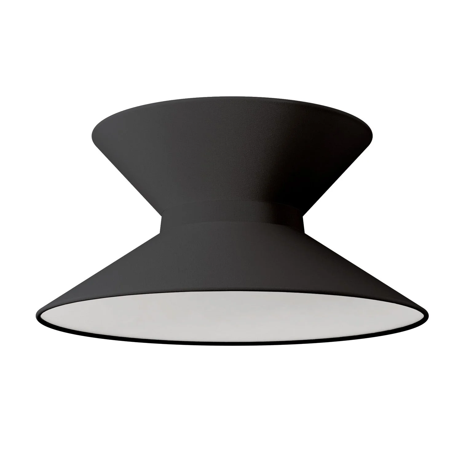 Clessidra Teletta anthracite fabric lampshade - Made in Italy - Image 10