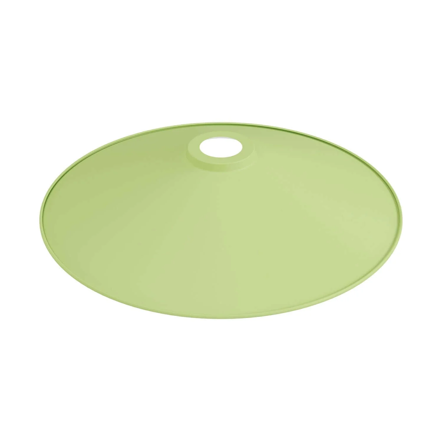 Swing Lampshade in enamelled metal for E27 Socket - Grass green - Image 3