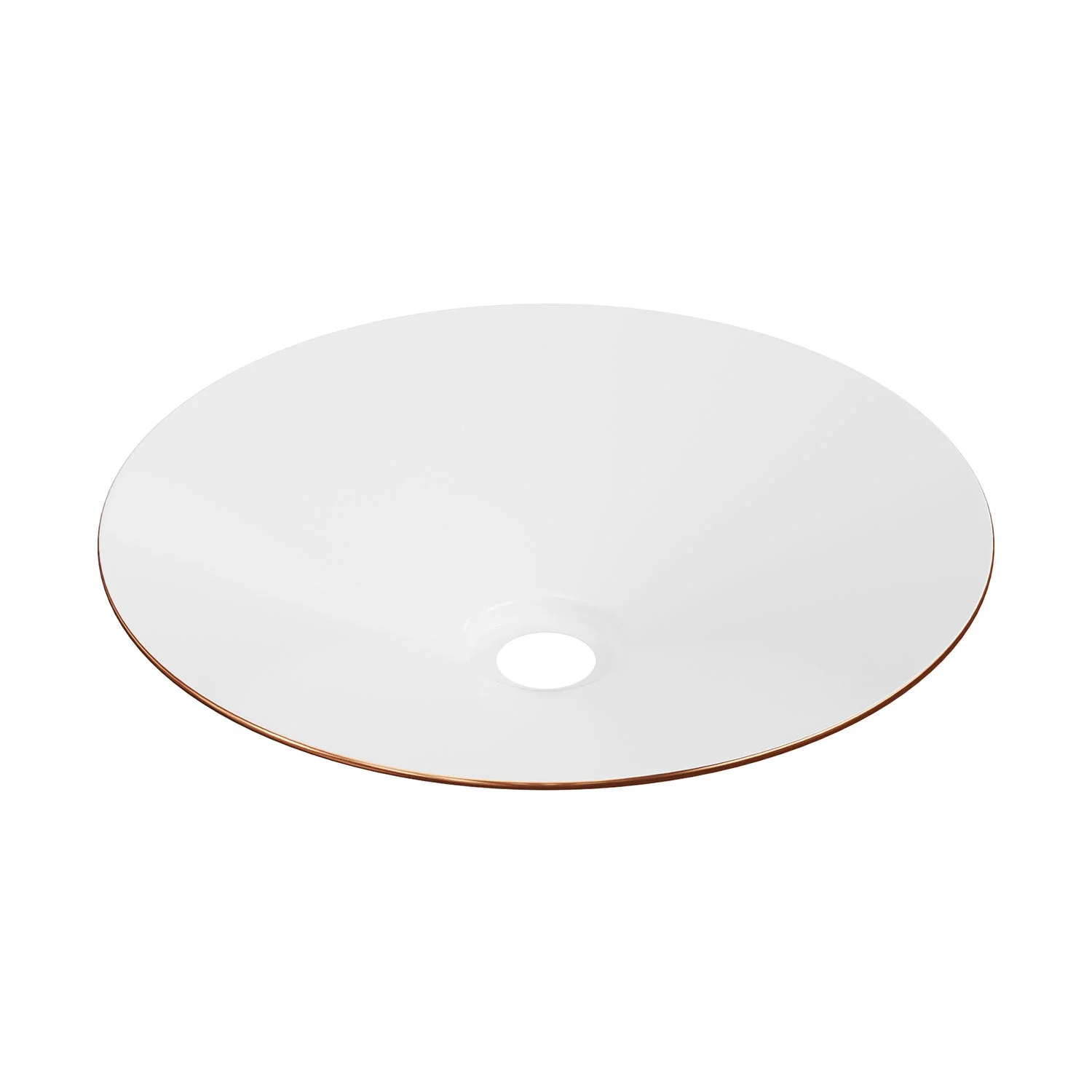 Swing Lampshade in enamelled metal for E27 Socket - Satin copper - Image 4