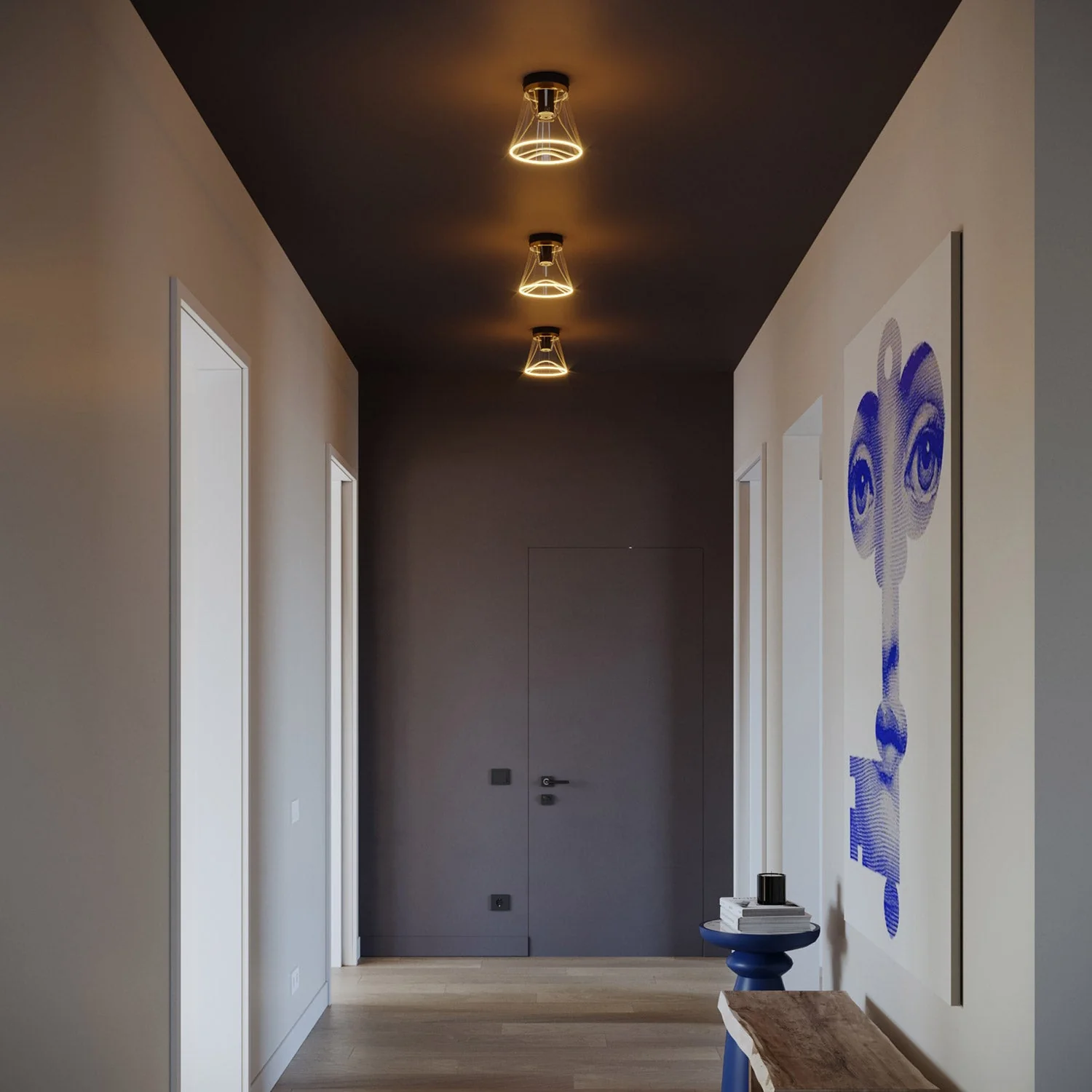 LED Clear Light Bulb Ghost Line CRI 90 Recessed Cone 5.5W 480Lm E26 120V 2200K Dimmable - G01 - Image 5
