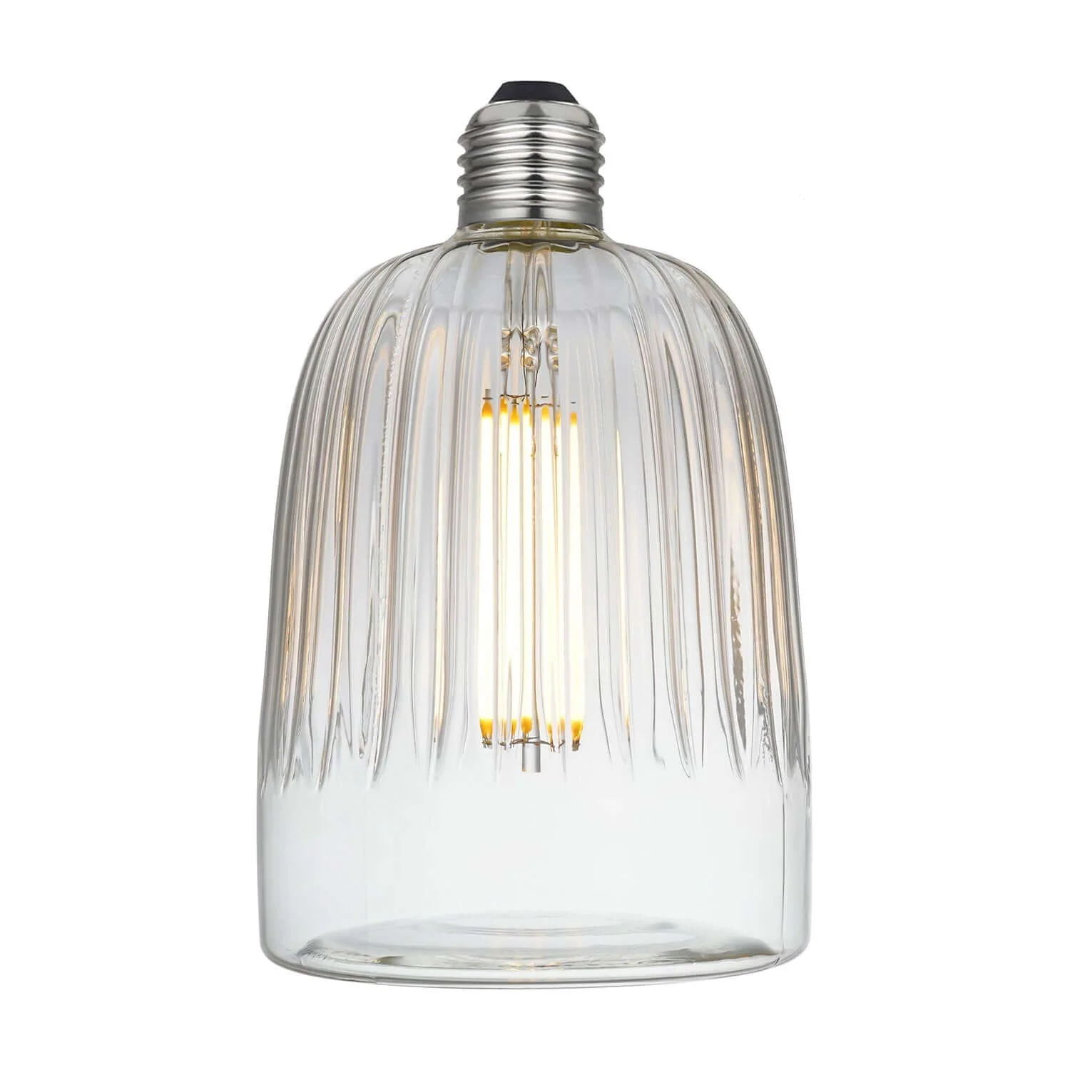 Transparent LED Light bulb Tiche Crystal Line 6W 600Lm E27 2700K Dimmable