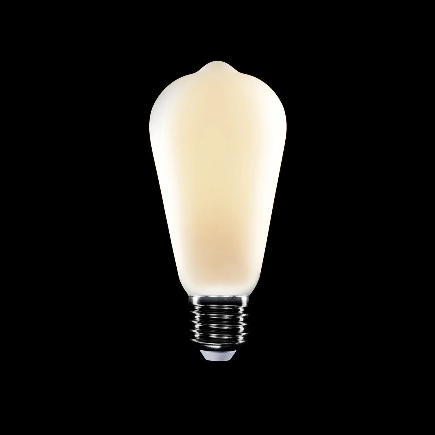 LED Porcelain Effect Light Bulb CRI 95 ST19 8.8W 600Lm E26 120V 2700K Dimmable - P02 - Image 2