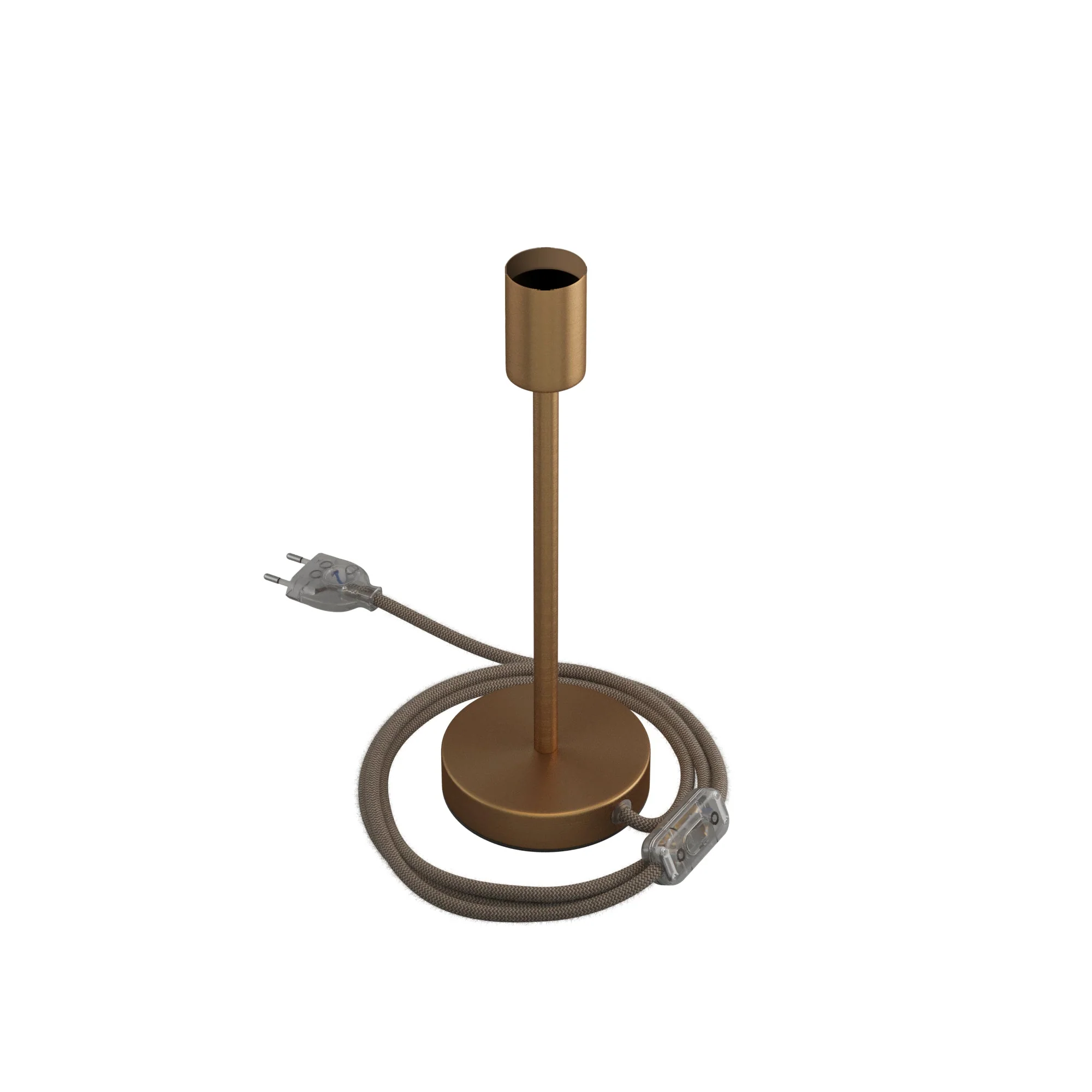 Alzaluce - Metal table lamp - Satin bronze - Image 10