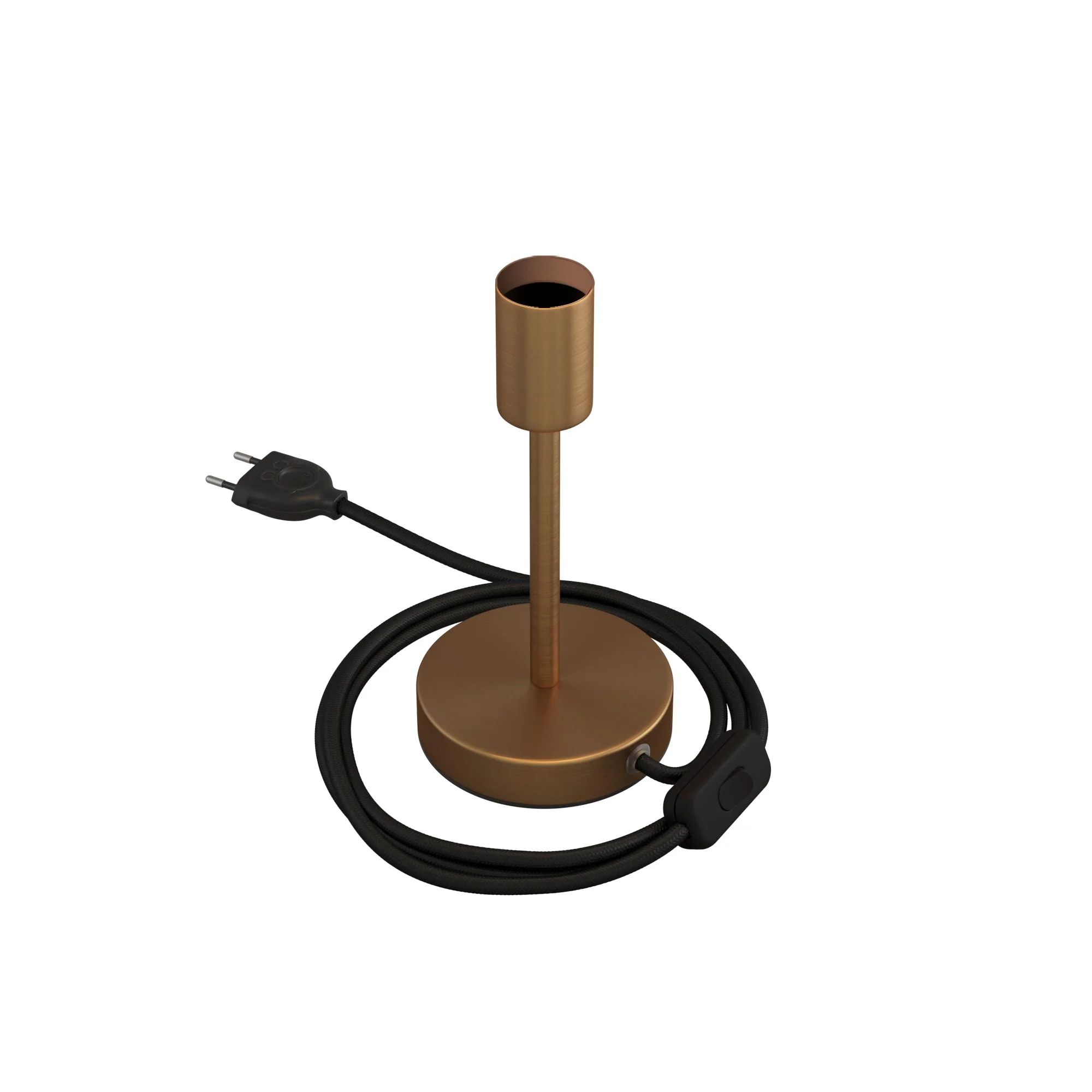 Alzaluce - Metal table lamp - Satin bronze - Image 7