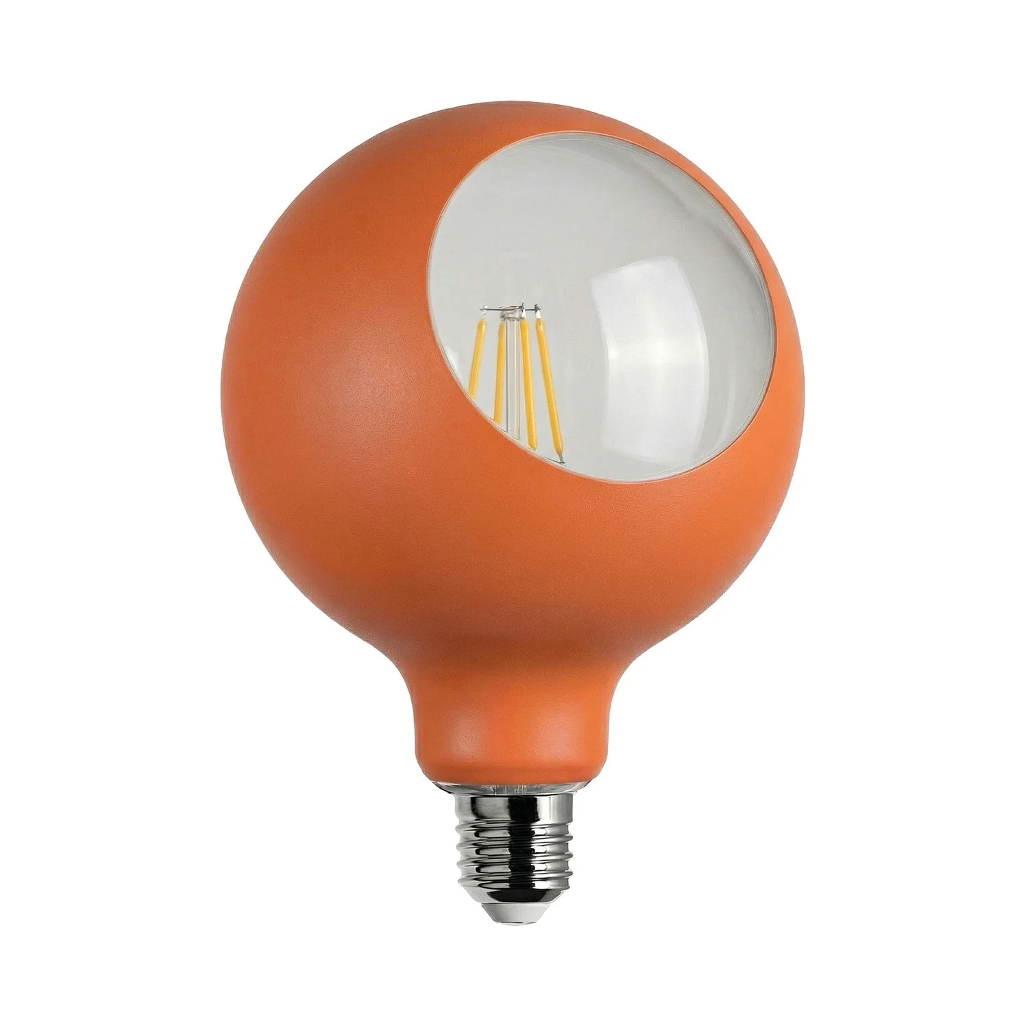 LED Light bulb Camo G125 4.8W 806Lm E27 2700K Dimmable - Orange