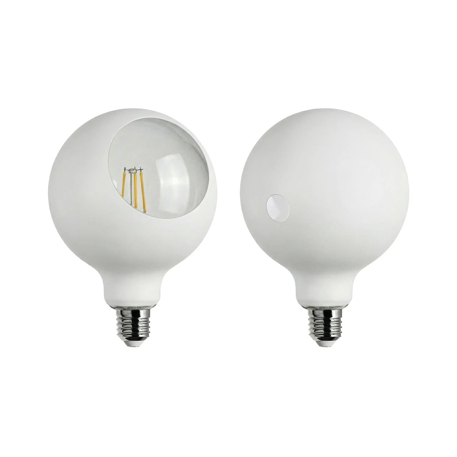 Camo LED Light bulb G125 4.8W 806Lm E27 2700K Dimmable - White - Image 2