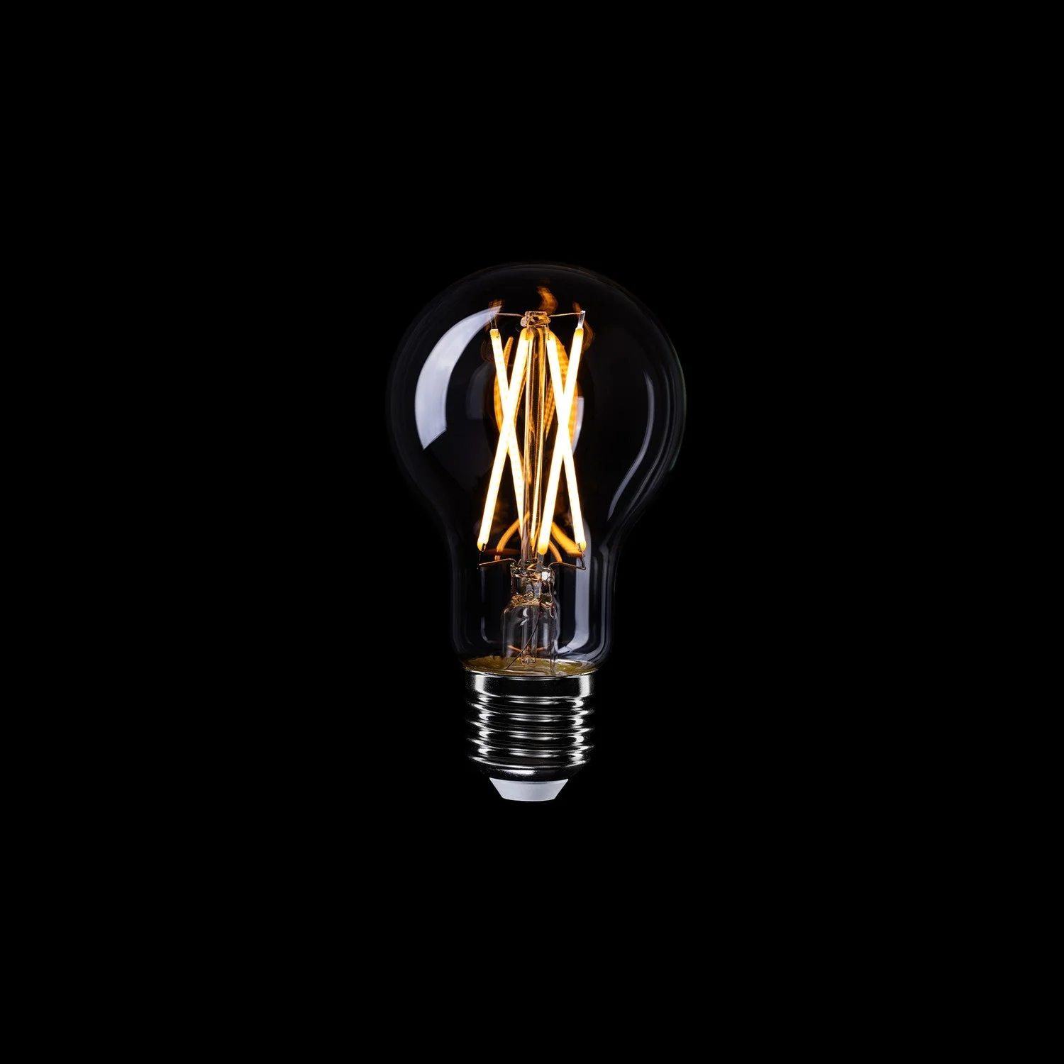 Light bulb LED cross filament Drop A60 7W 720Lm E27 2200K Dimmable - X02 - Image 2