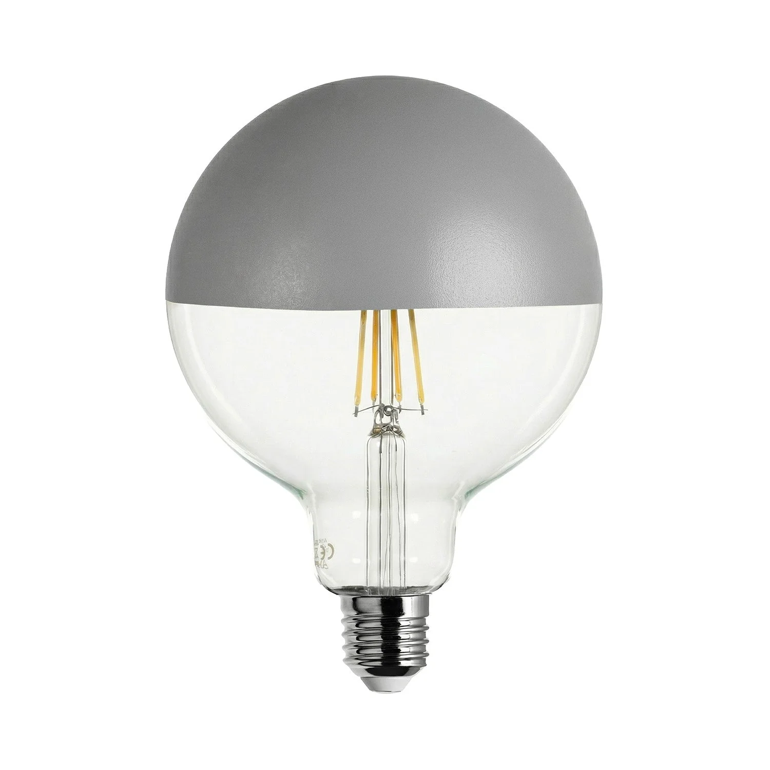 Maria LED Light bulb G125 4.8W 806Lm E27 2700K Dimmable - Grey