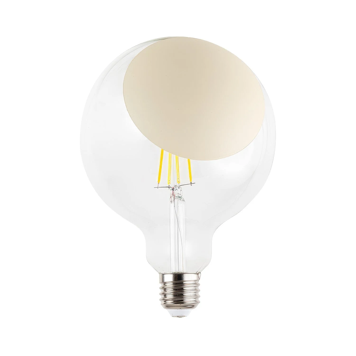 LED Light bulb Sofia G125 4.8W 806Lm E27 2700K Dimmable - Cream