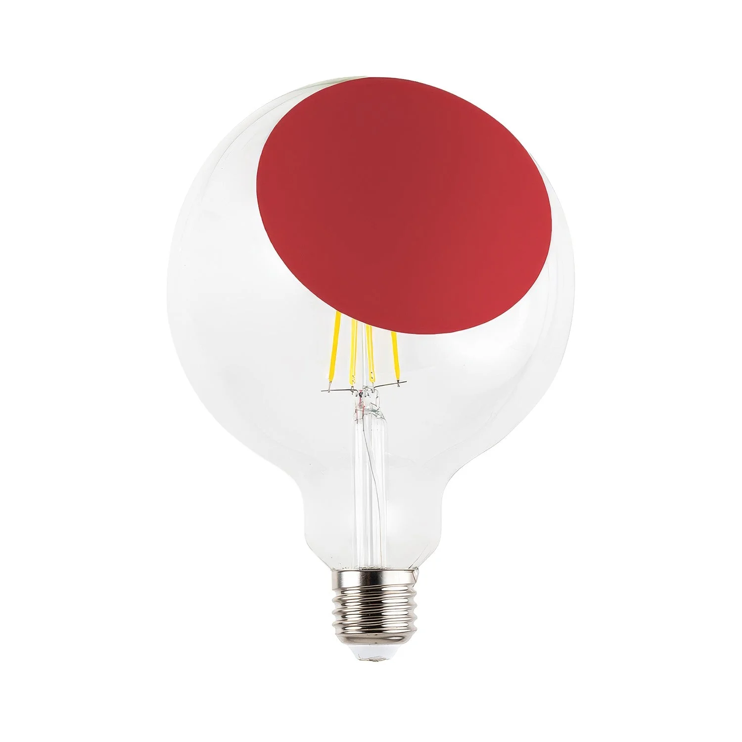 Sofia LED Light bulb G125 4.8W 806Lm E27 2700K Dimmable - Red
