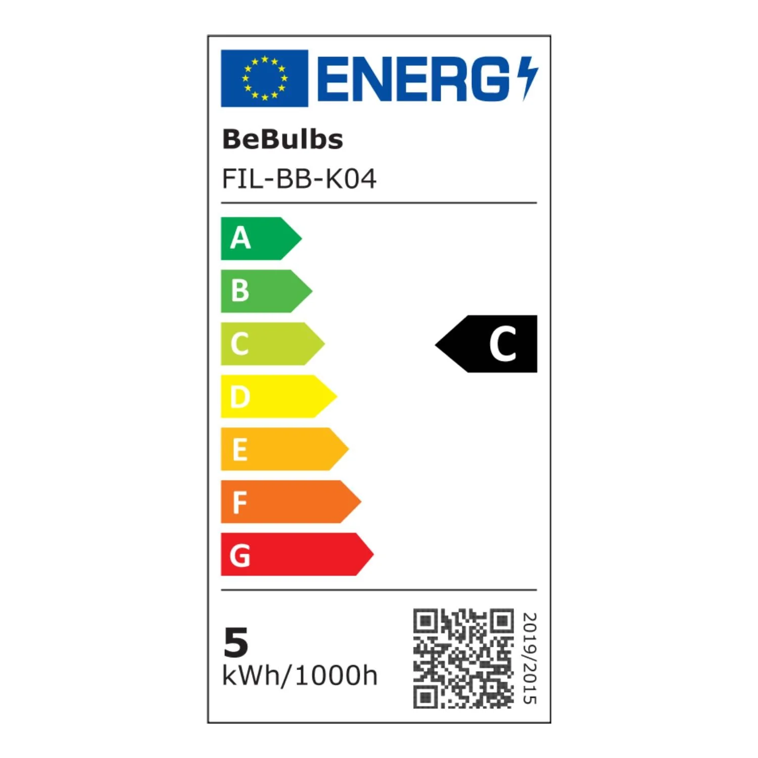 LED Light bulb Sofia G125 4.8W 806Lm E27 2700K Dimmable - Yellow - Image 2