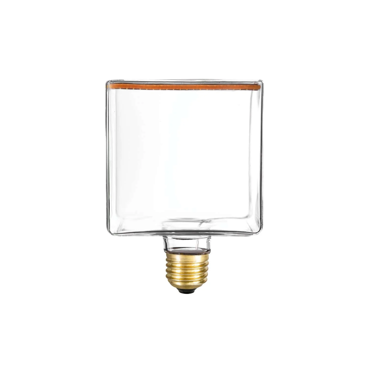 LED Light Bulb Transparent Ghost Line CRI 90 Cube 4.5W 300Lm E27 2200K Dimmable - G04