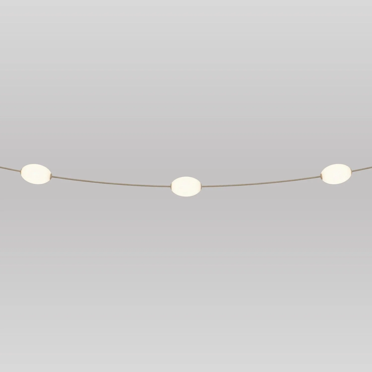 Outdoor string lights with 3 light points IP67 Desert Brown - Marina3