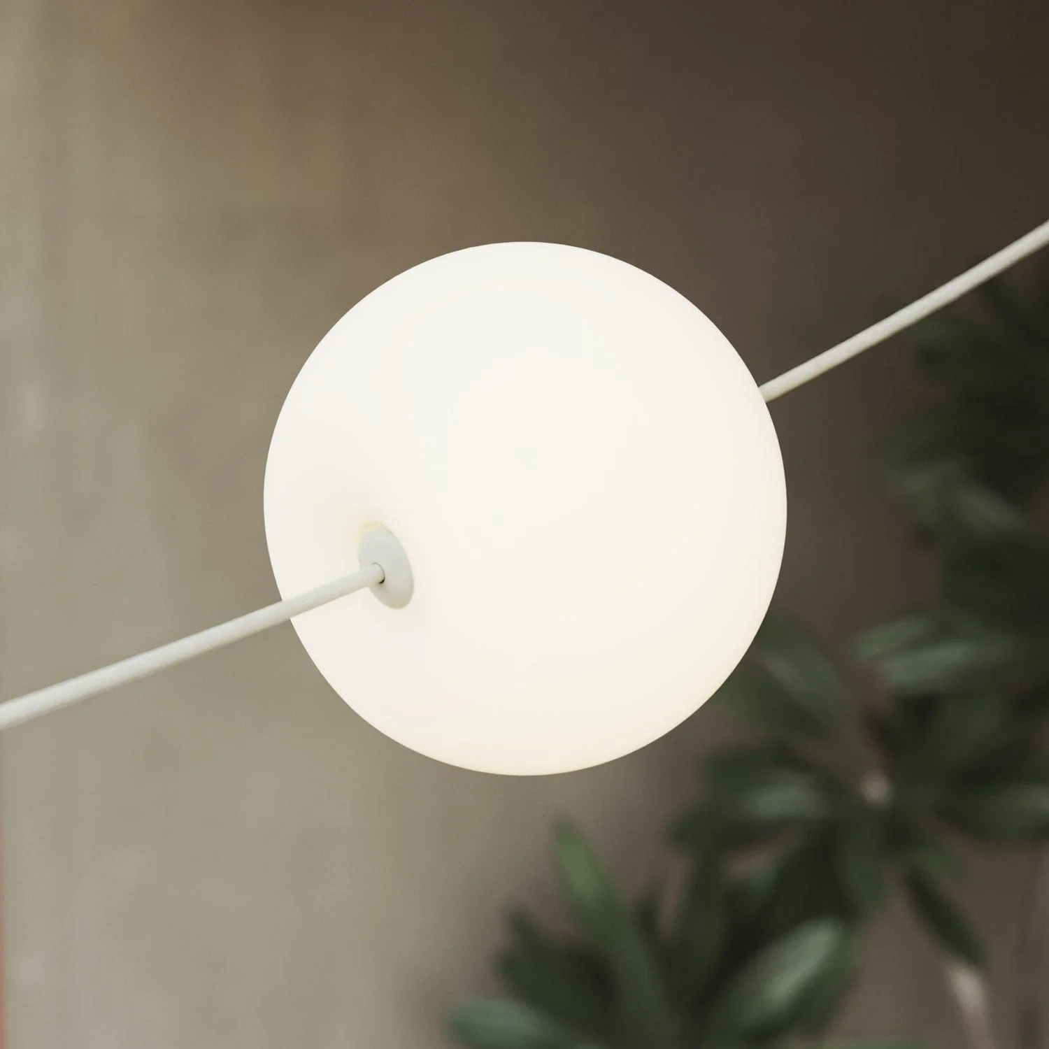 Outdoor light chain with 3 light points IP67 Sand White - Marina3 Cherry - Image 4