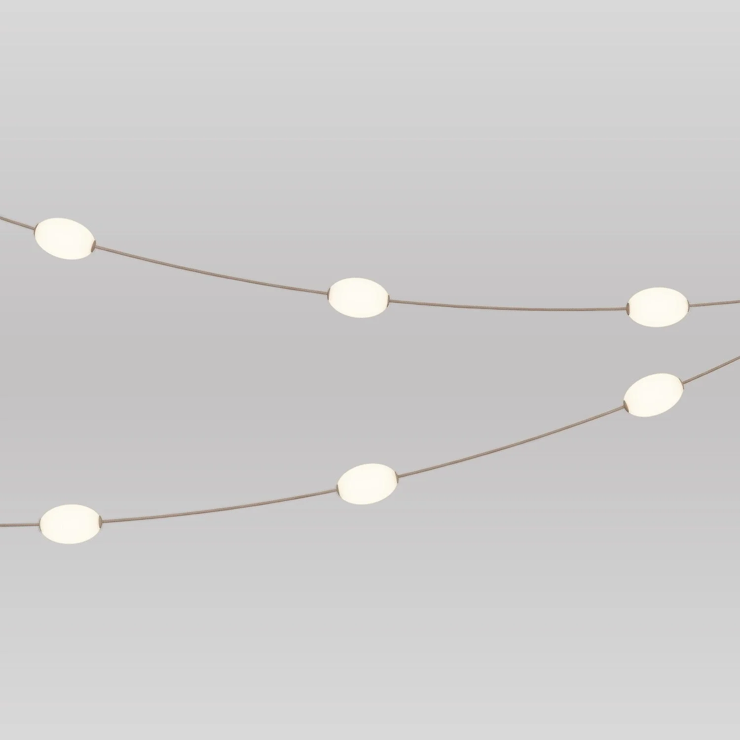 Outdoor string light with 6 light points IP67 Desert Brown - Marina6