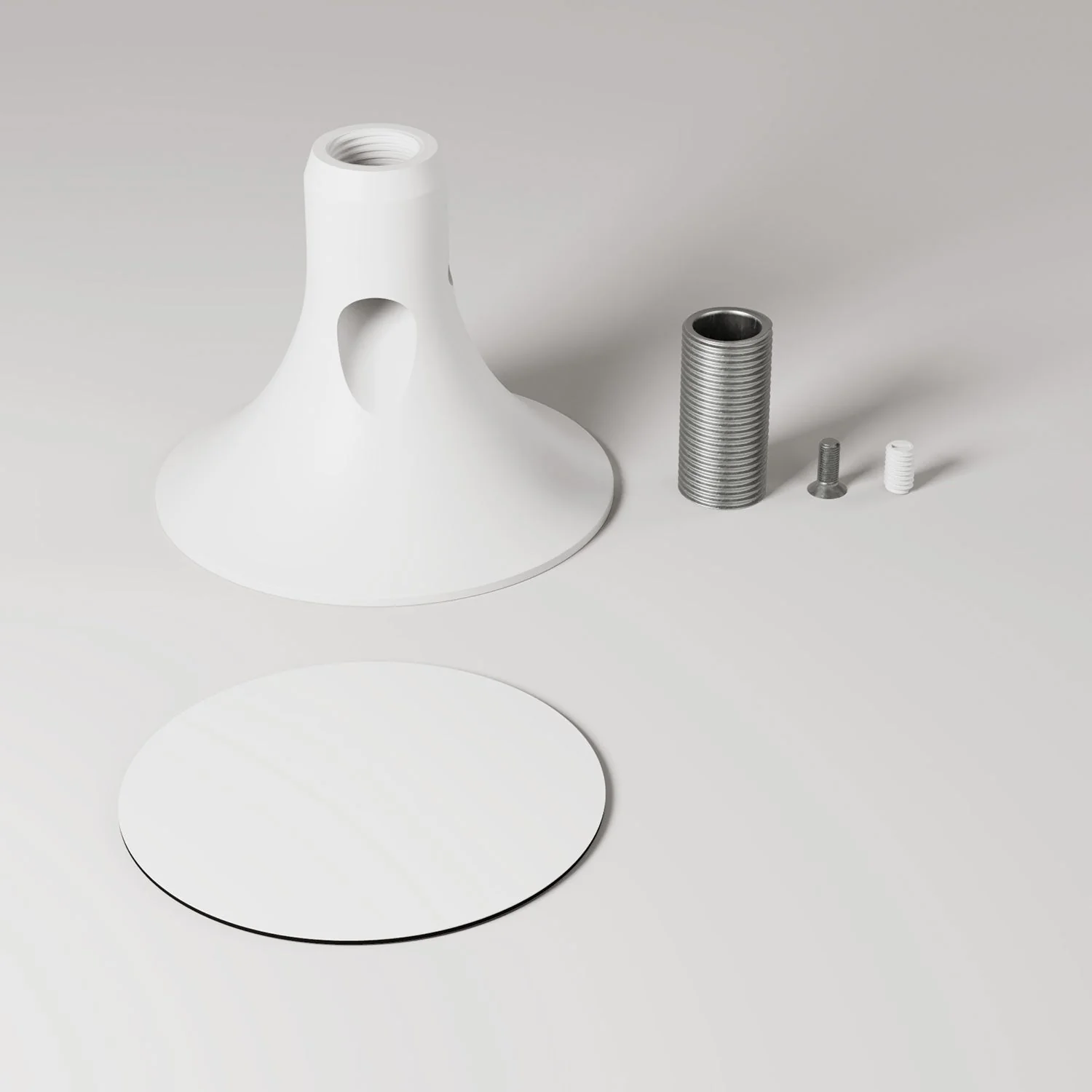 MAG-Y, magnetic lamp holder kit - Matte white - Image 7