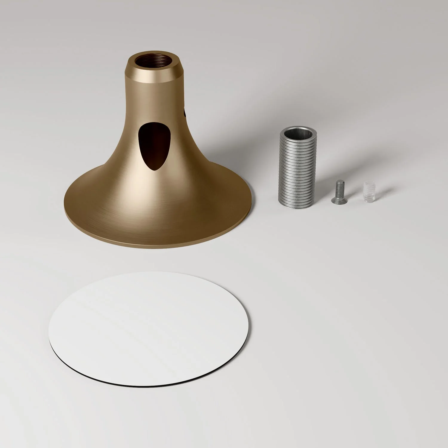 MAG-Y, magnetic support kit for lamp - Satin bronze - Image 7