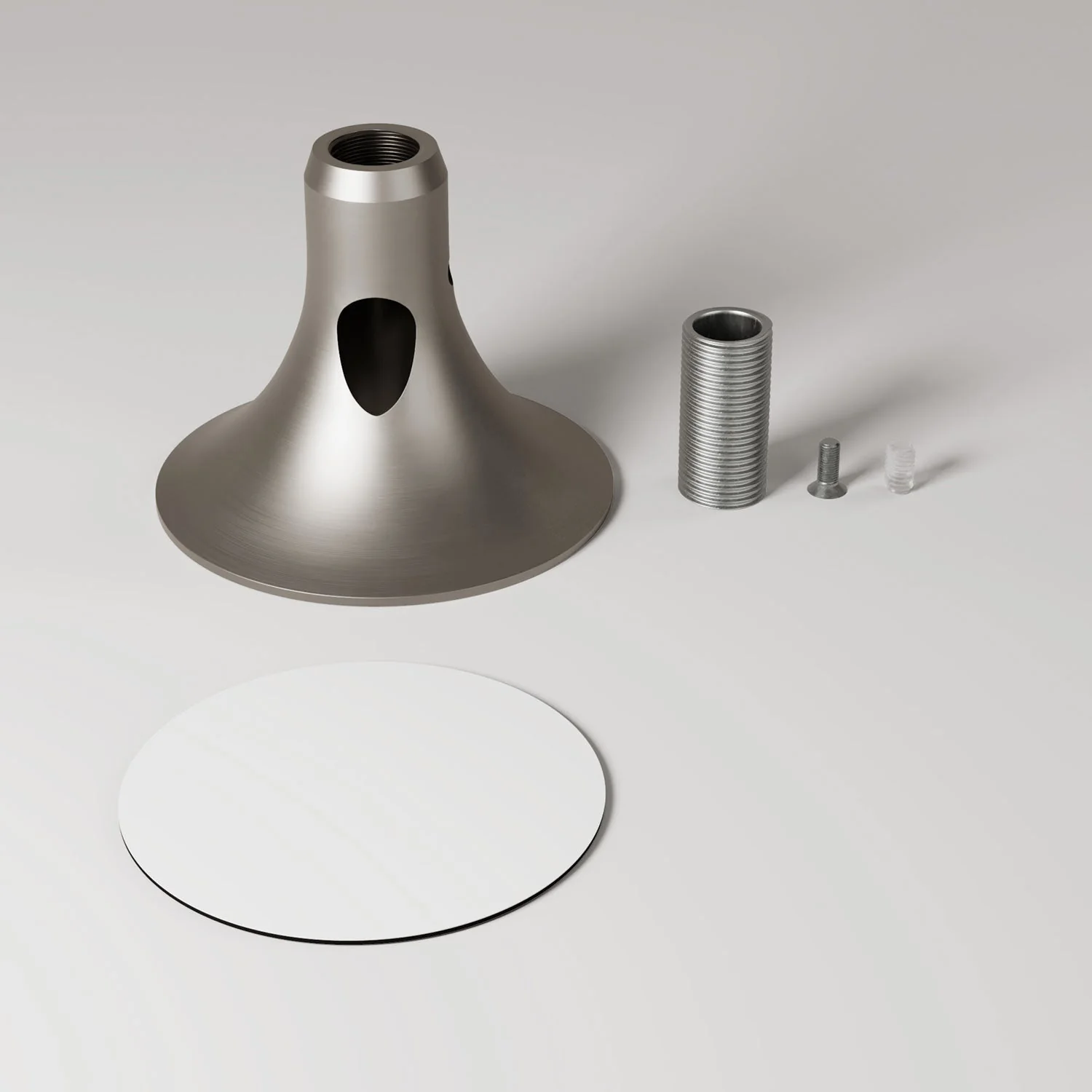 MAG-Y, magnetic support kit for lamp - Satin titanium - Image 7