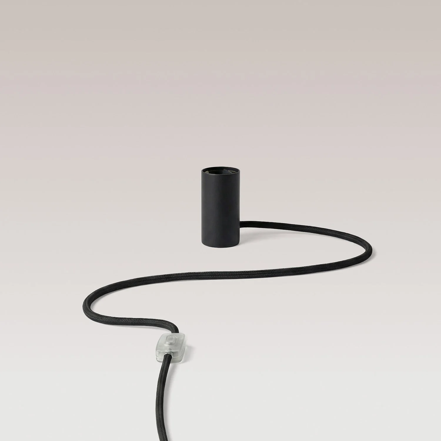 Magnetic plug-in lamp with E27 fitting - Black