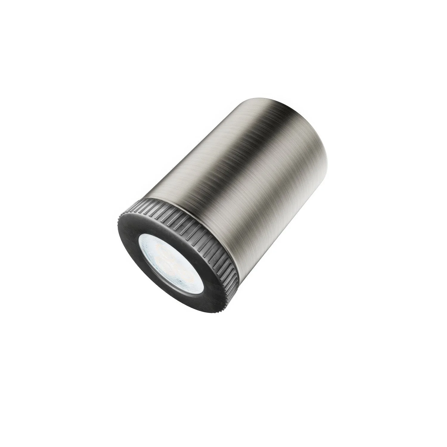 Mini Spotlight GU1d0 lamp with SnakeBis cordset - Satin titanium - Image 3
