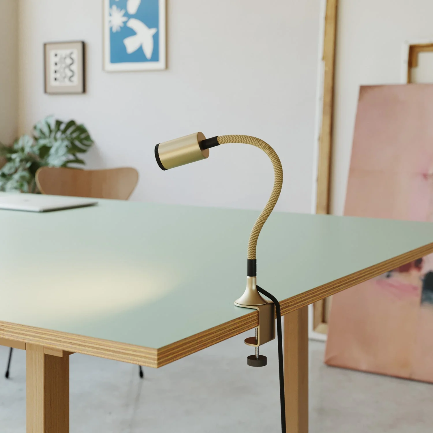 MAG-Y table clamp - Satin bronze - Image 2