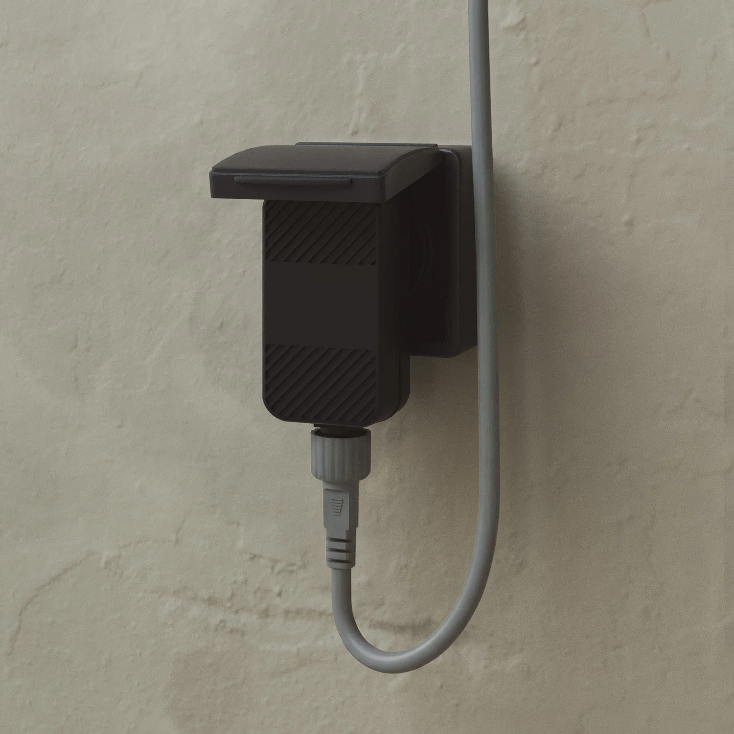 Outdoor string light 3 light points IP67 Gray with UK Plug - Marina3 - Image 6