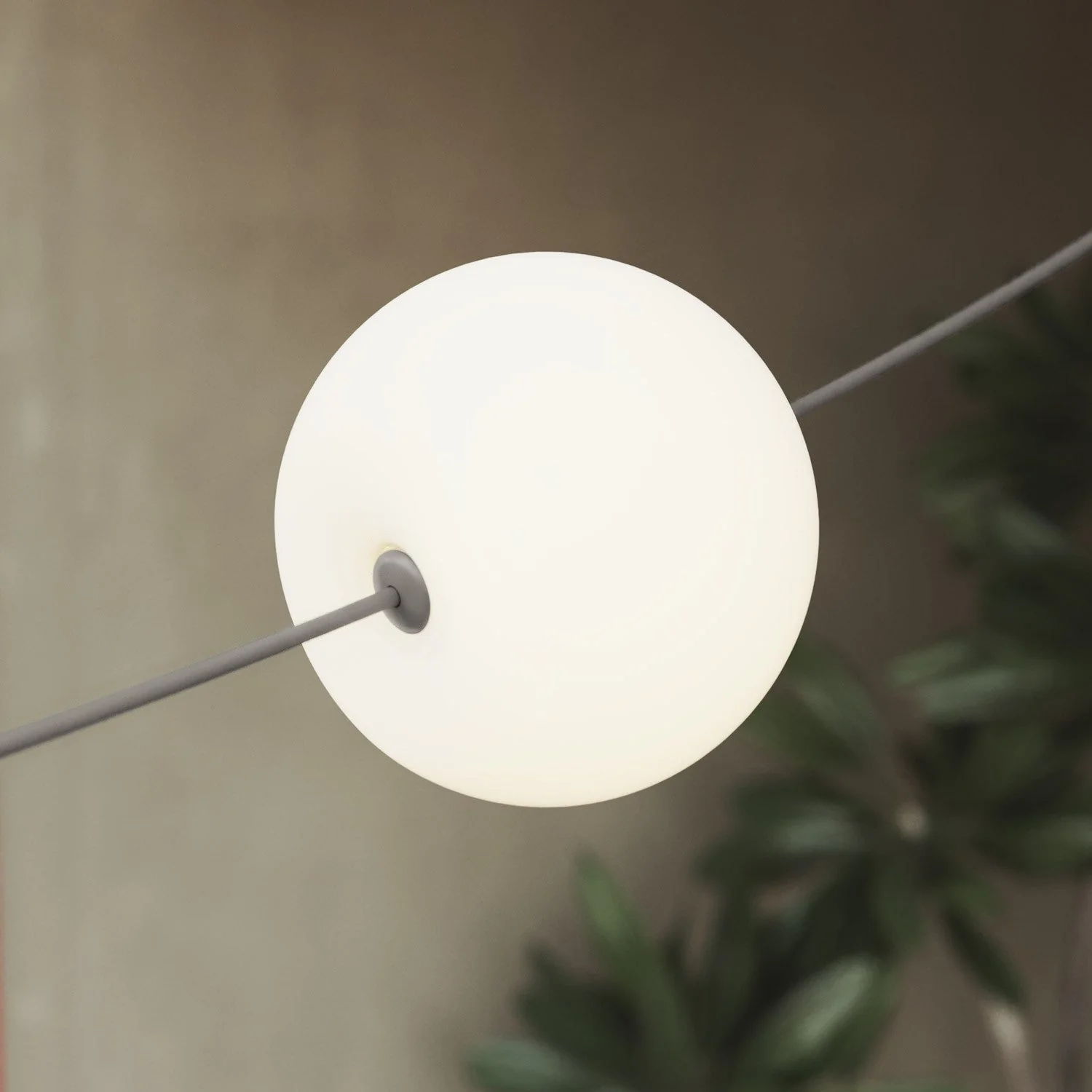 Outdoor 3-Light String Light for wet locations Gray, Power supply with US plug - Marina3 Cherry - Image 4