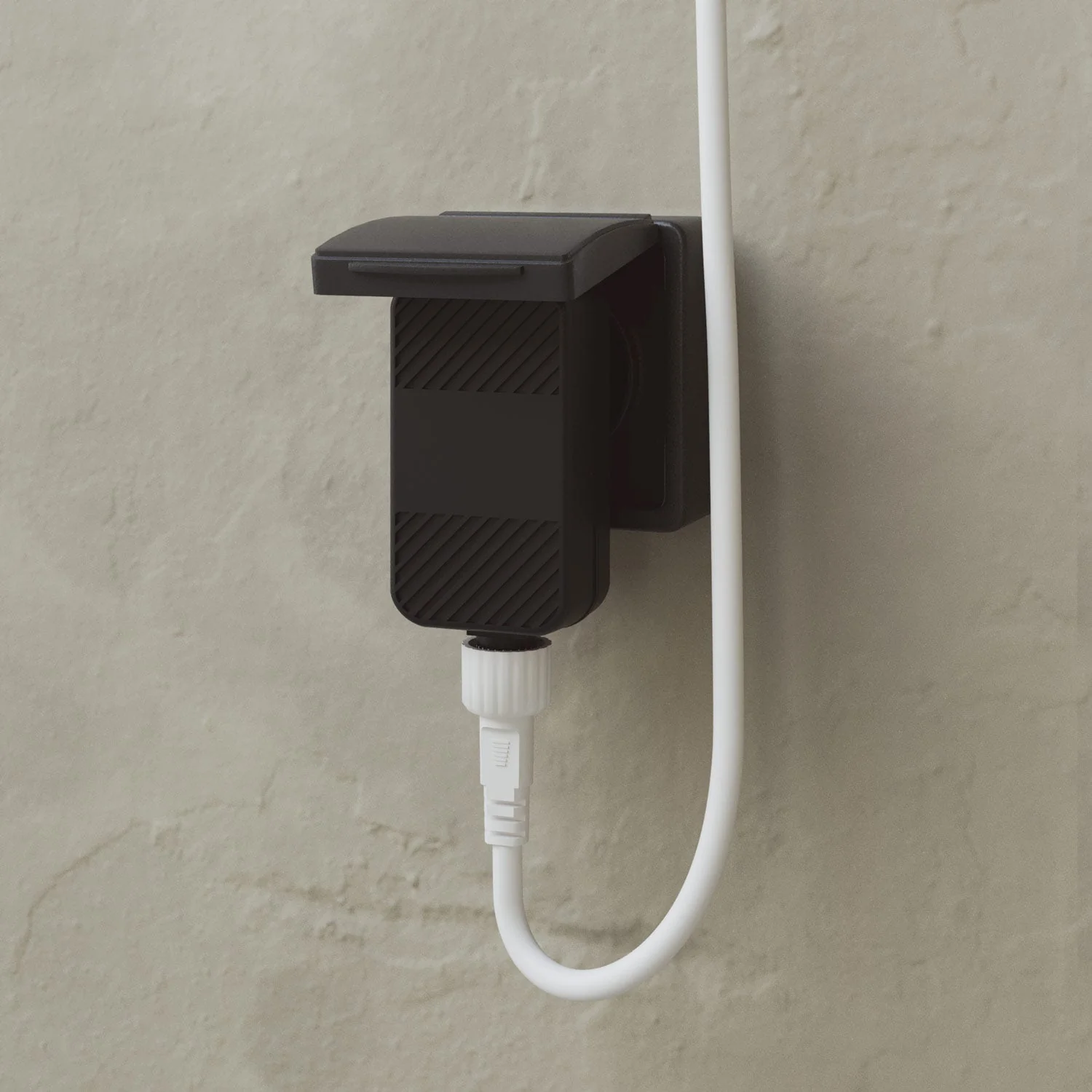 Outdoor 3-Light String Light for wet locations White Sand, power supply with US plug - Marina3 - Image 6
