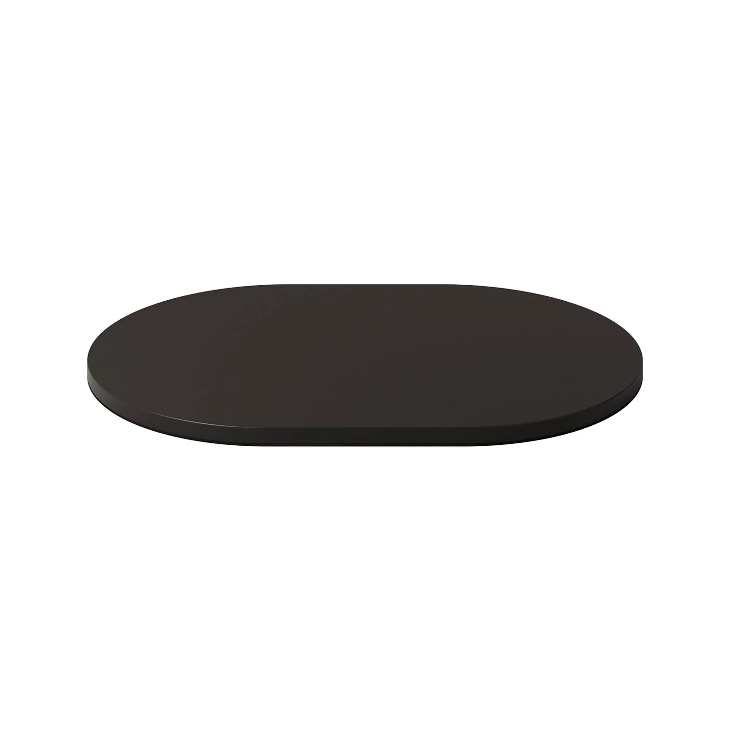 Oval metal base for Mag-y table lamp - Black