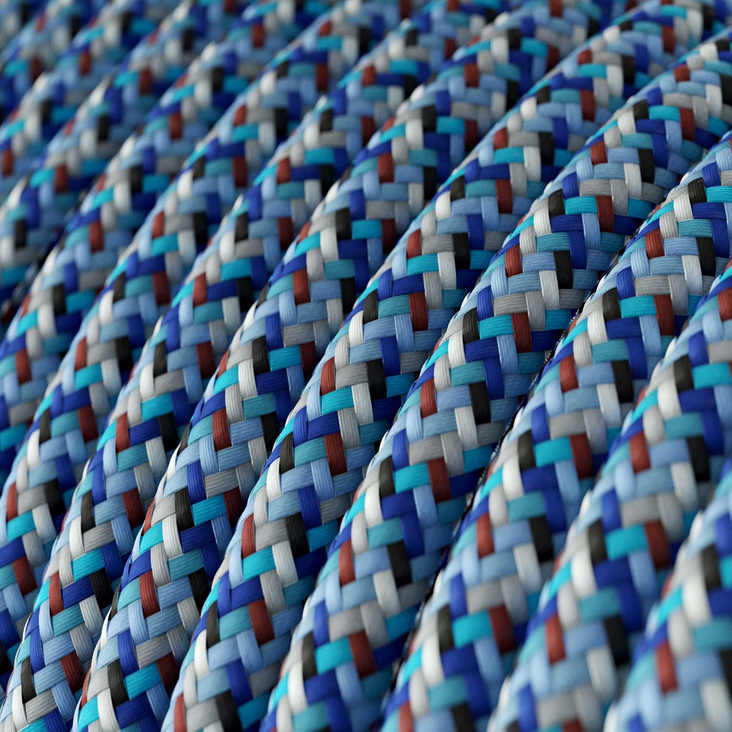 Pixel Blue covered round electric cable - RX03 - Image 2