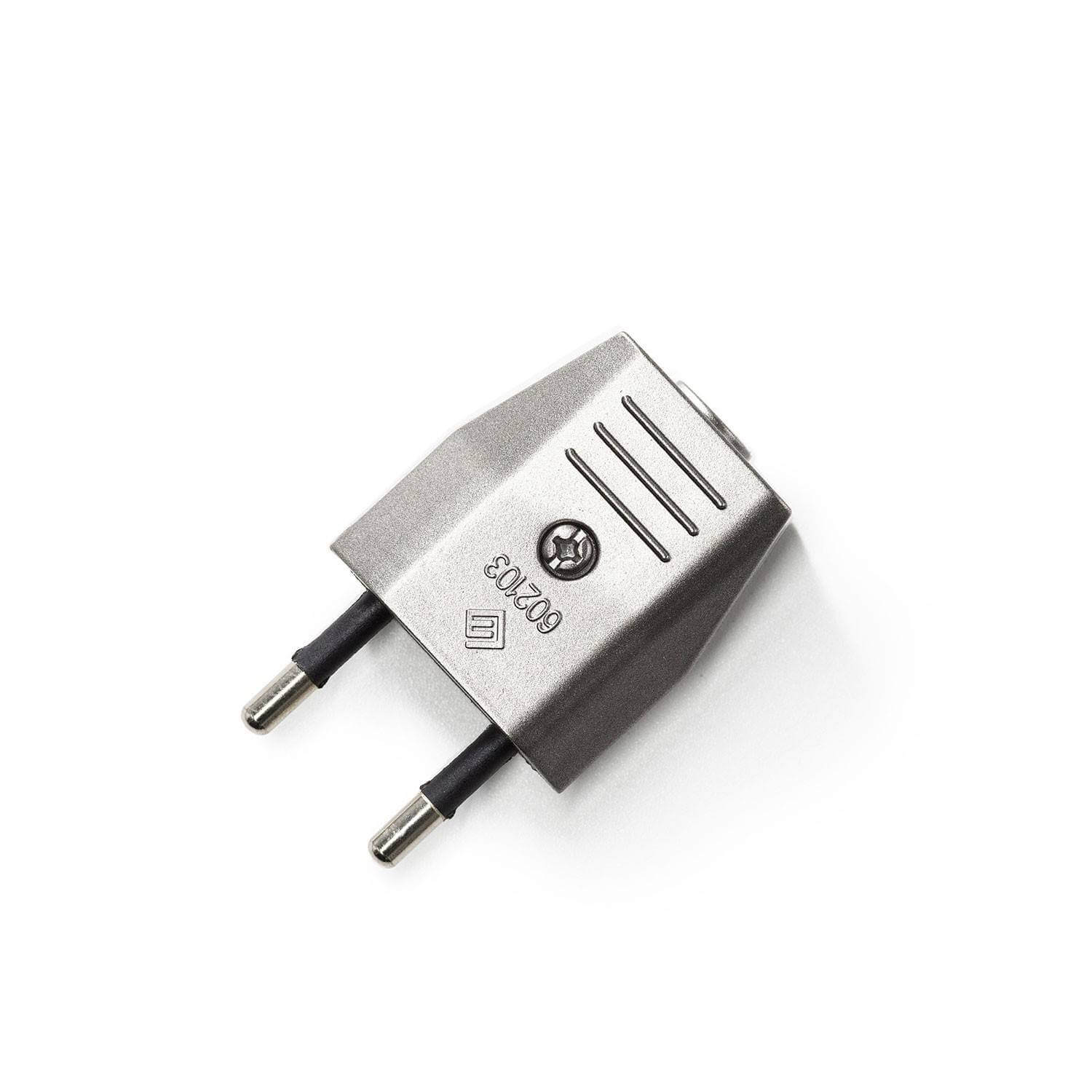 European Plug Creative Plug 2-pole 10A - Titanium