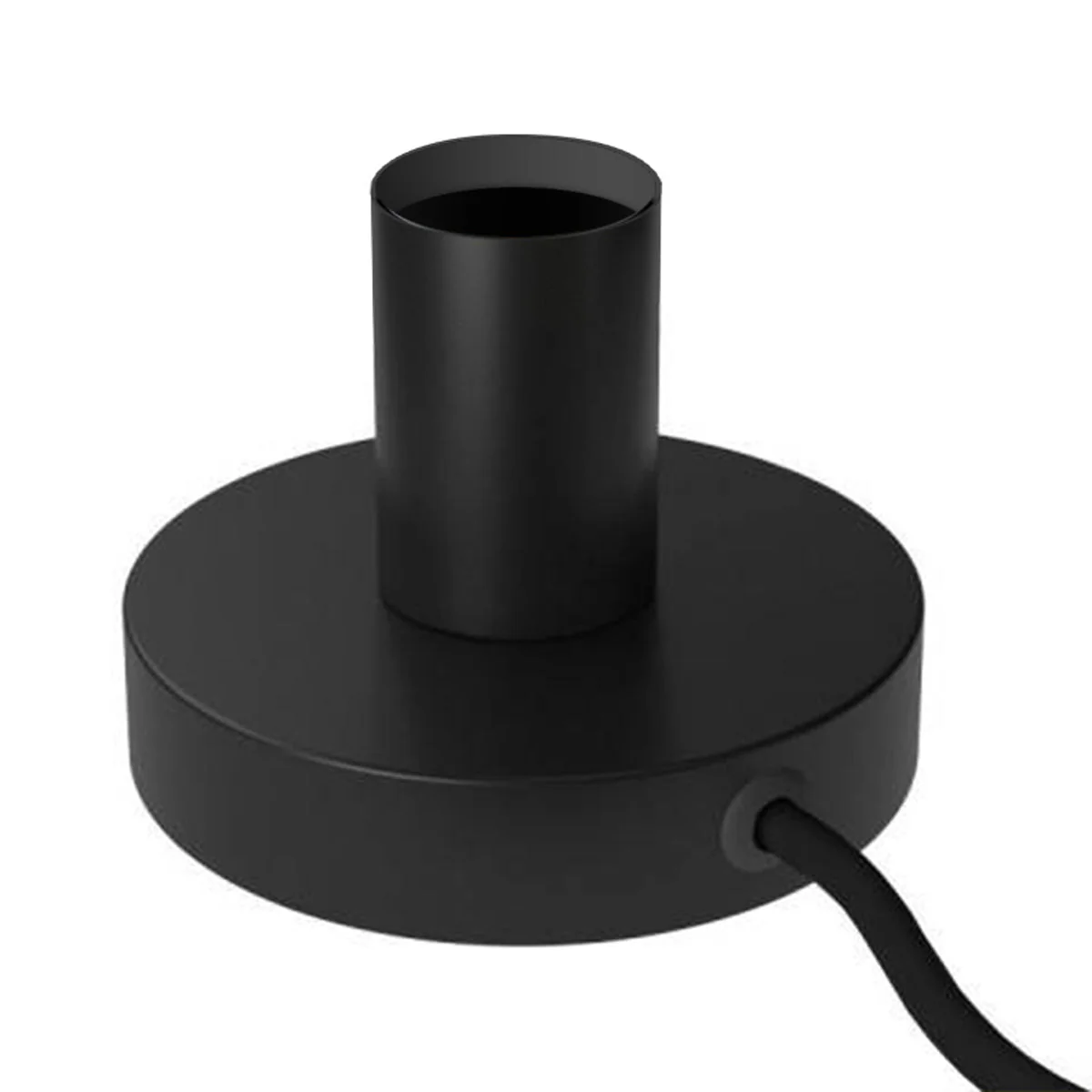 Posaluce - Metal table lamp - Matte black