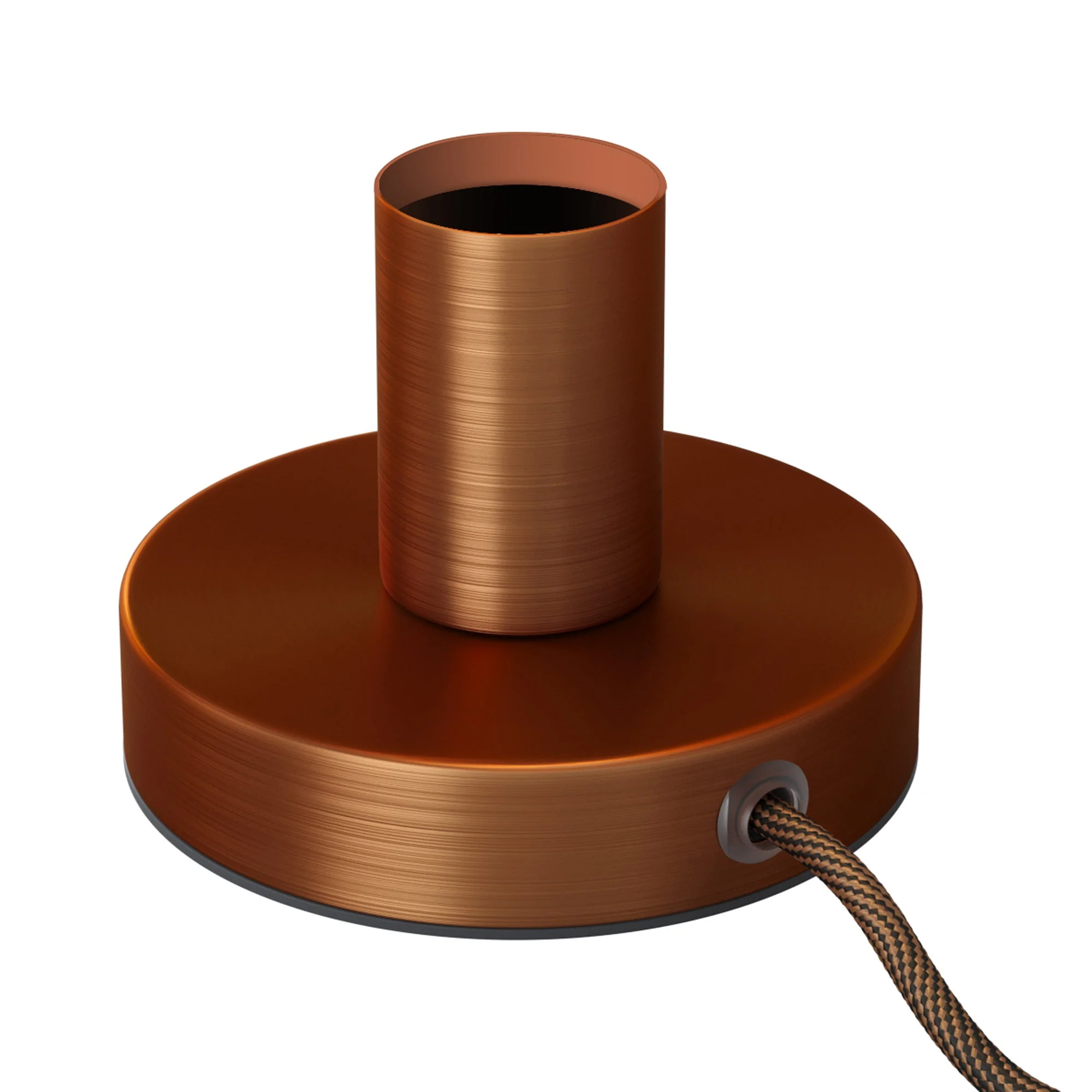 Posaluce - Metal table lamp - Satin copper