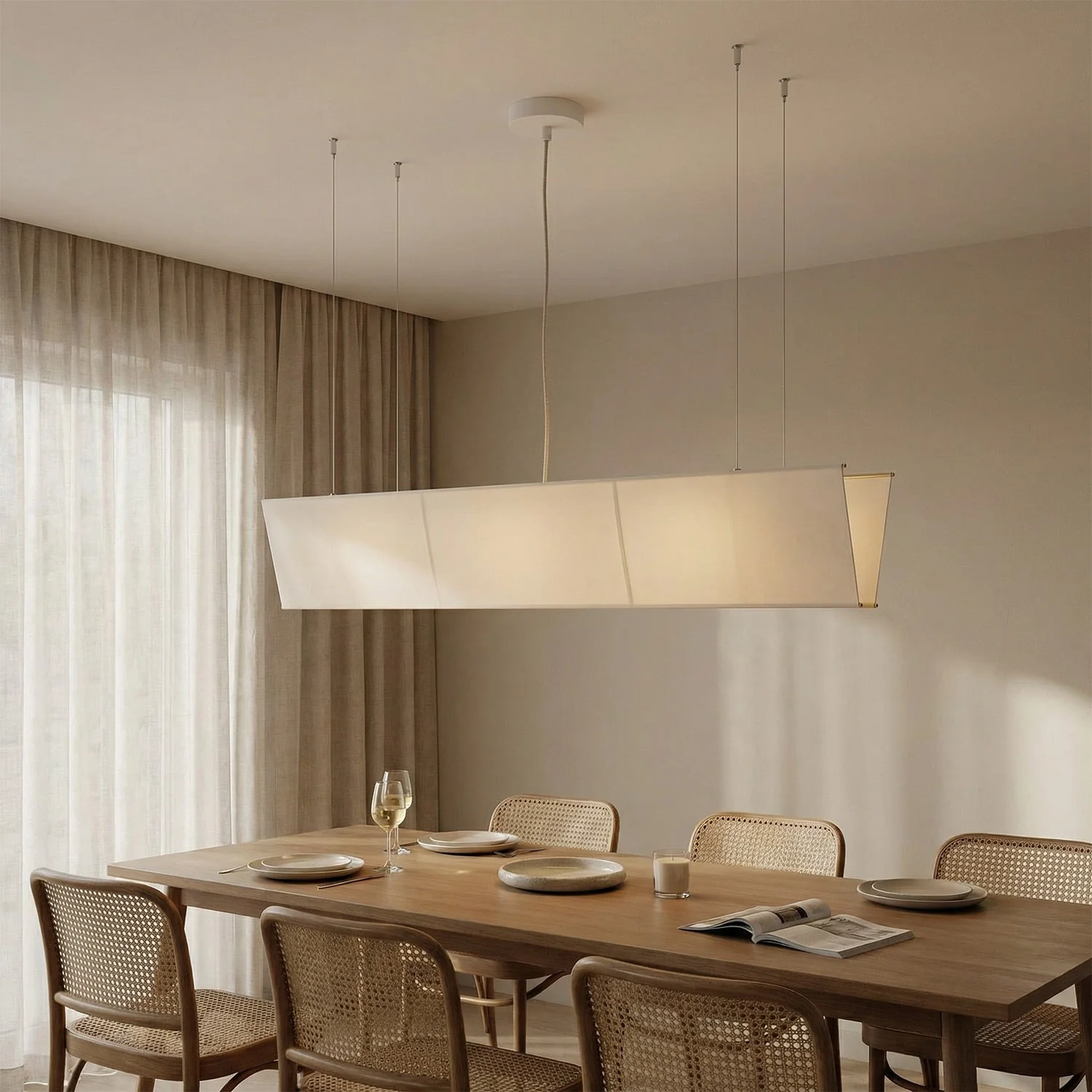 Professional ceiling tensioner for steel Cord - M10x1 fitting for heavy or off‑center pendants - Image 2