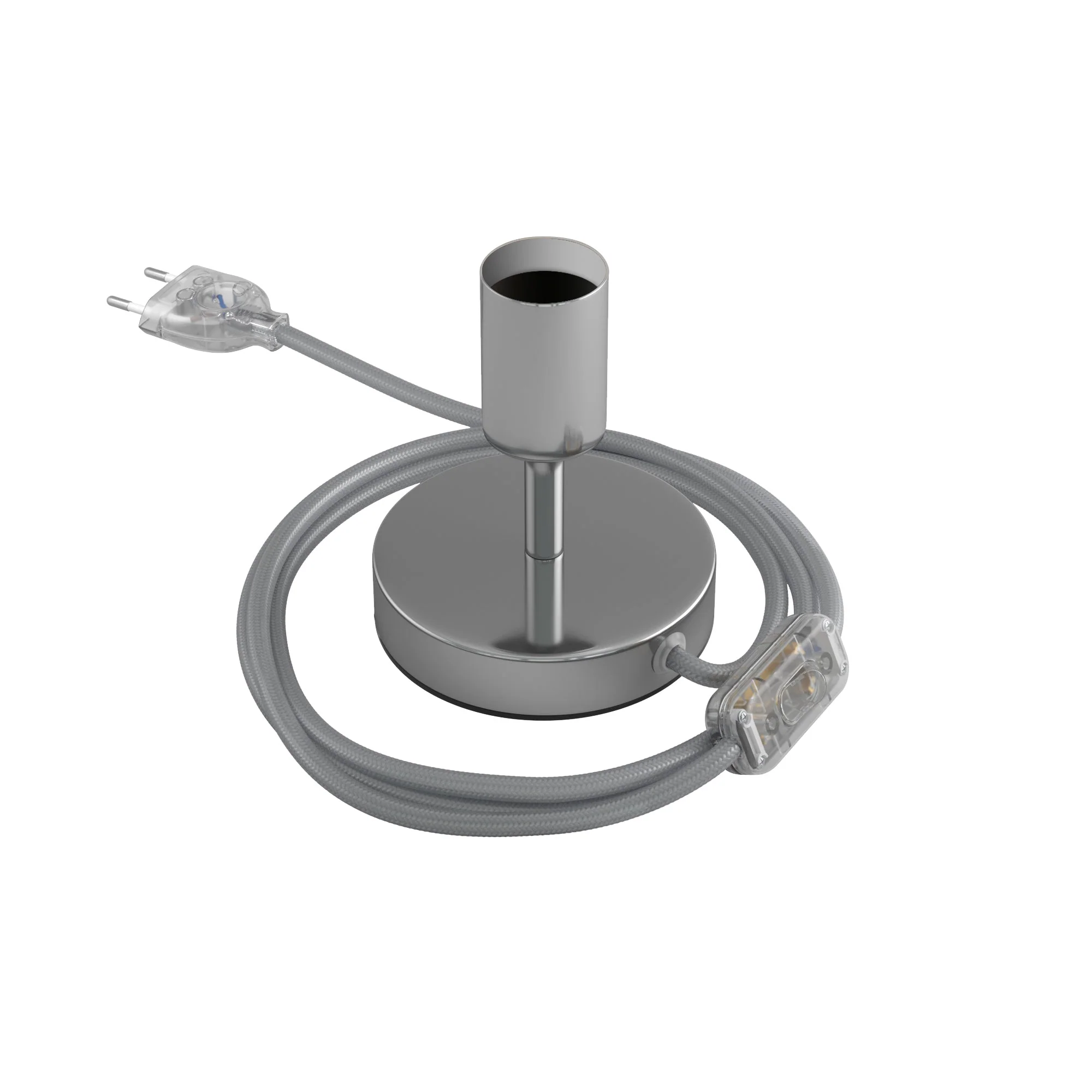 Alzaluce - Table lamp in metal - Chrome