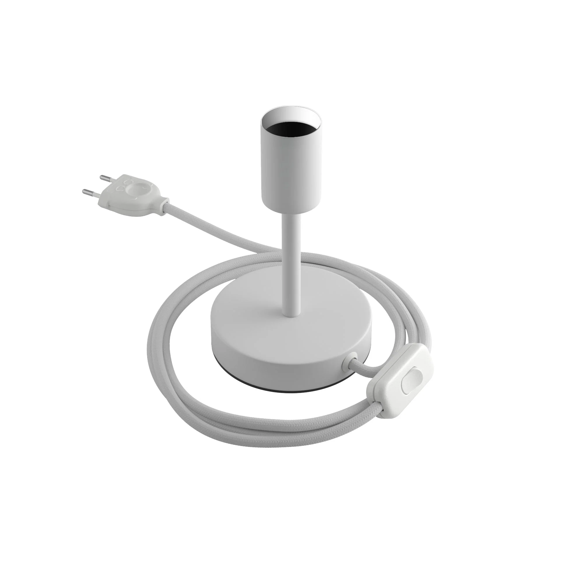 Alzaluce - Metal table lamp - Matte white - Image 5