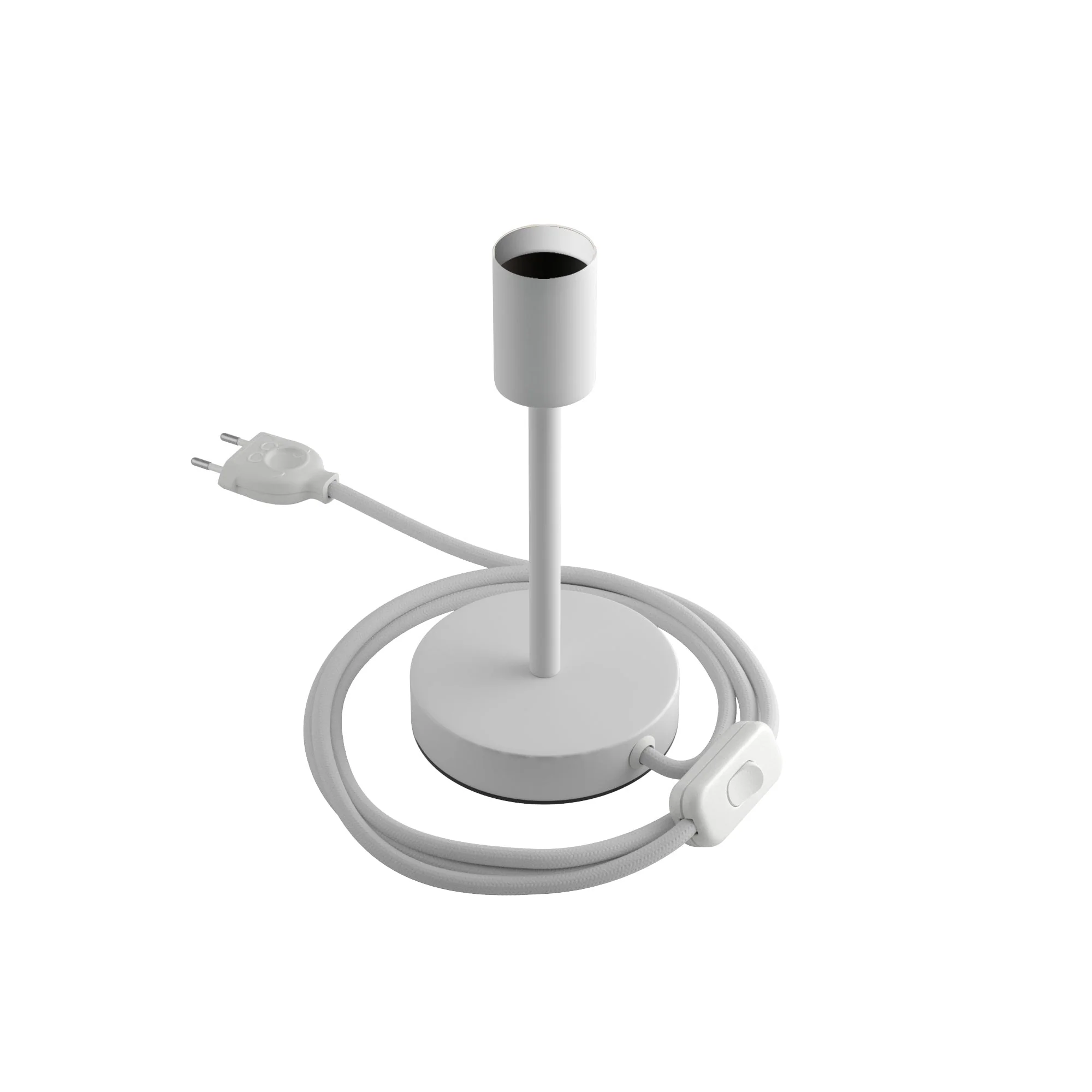 Alzaluce - Metal table lamp - Matte white - Image 6