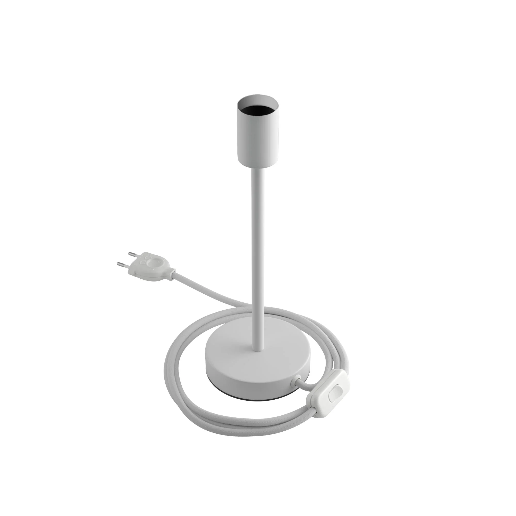 Alzaluce - Metal table lamp - Matte white - Image 8