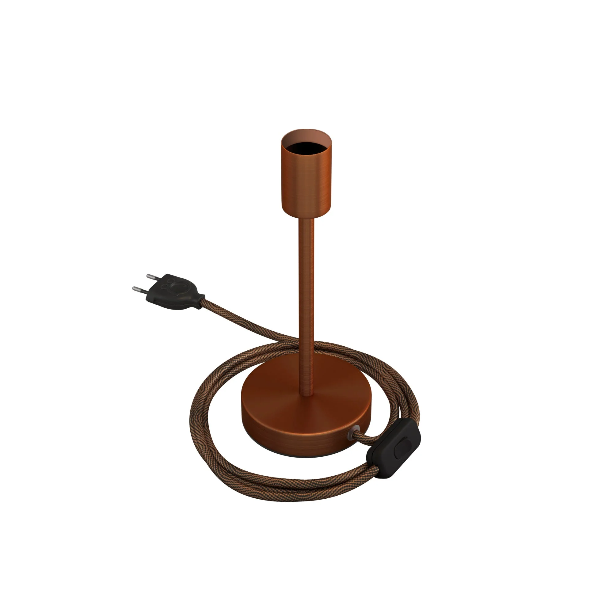 Alzaluce - Metal table lamp - Satin copper - Image 9