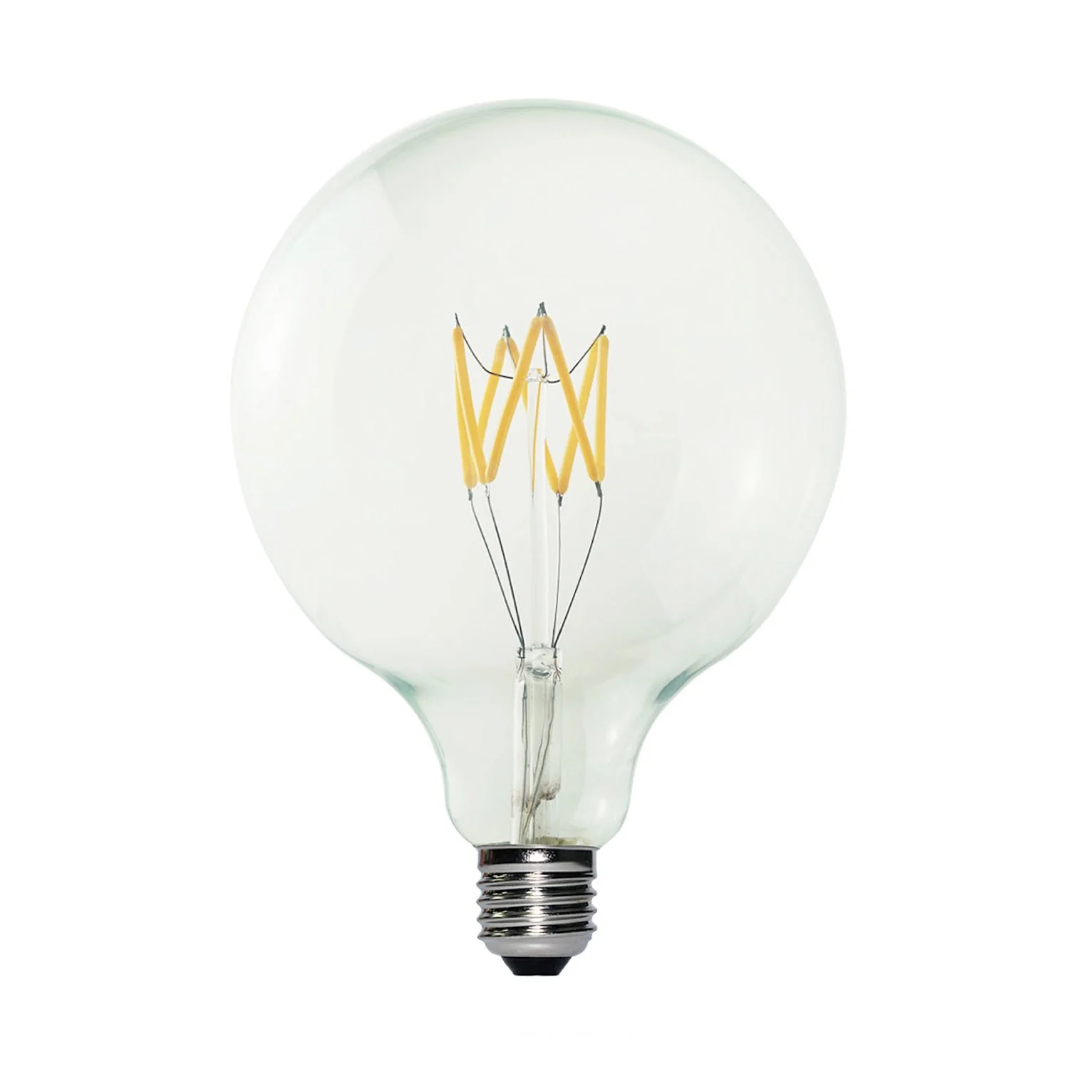 Cabless01 portable rechargeable lamp with G125 globe light bulb - White - Image 6
