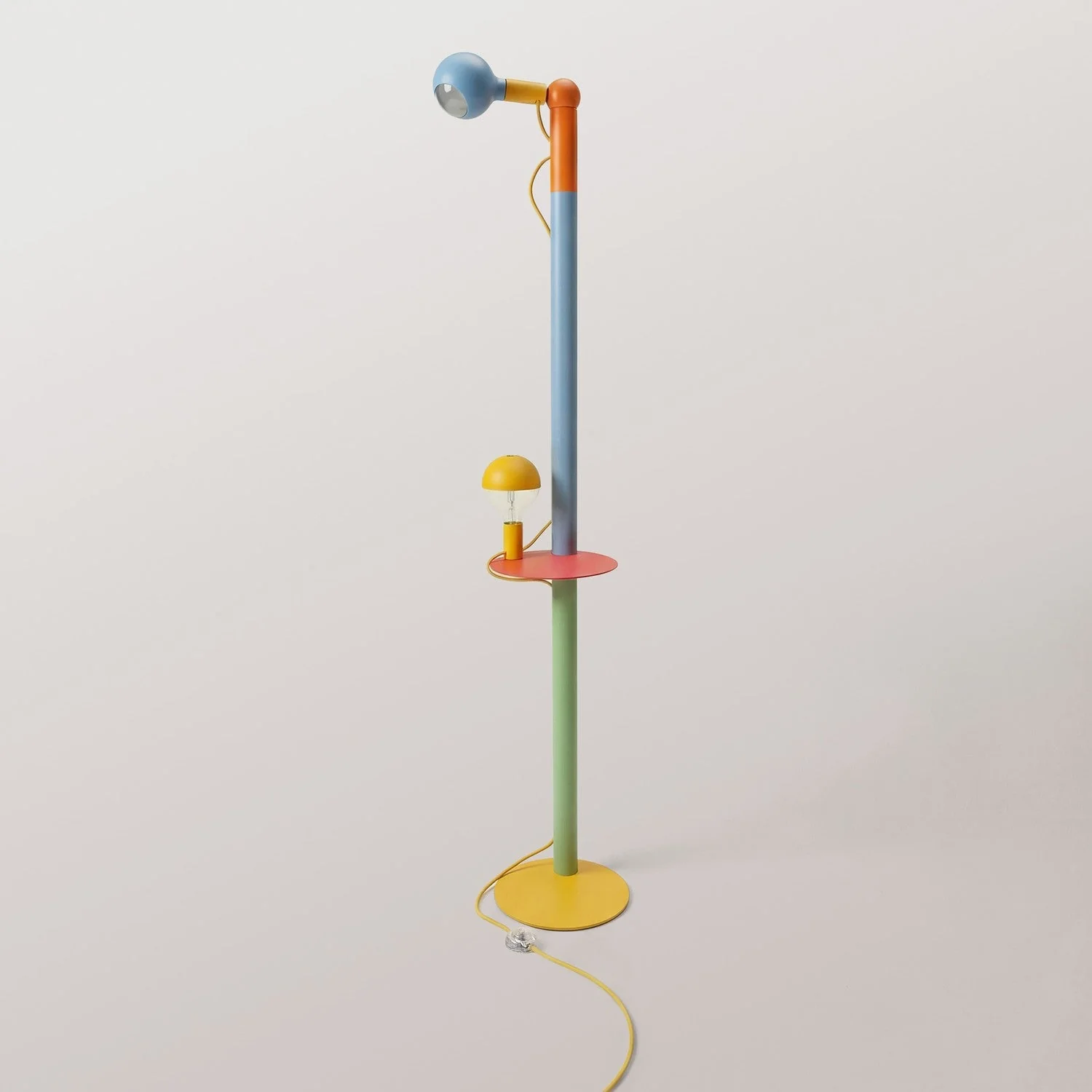 Rocco XXL - Multicolor floor lamp with Maria and Camo Light bulb - Image 4