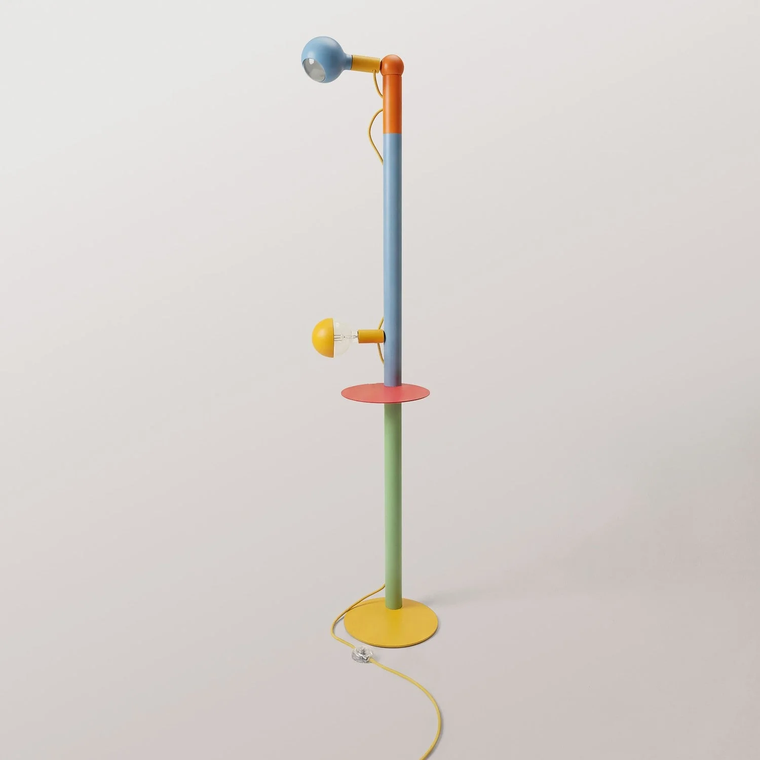 Rocco XXL - Multicolor floor lamp with Maria and Camo Light bulb - Image 5
