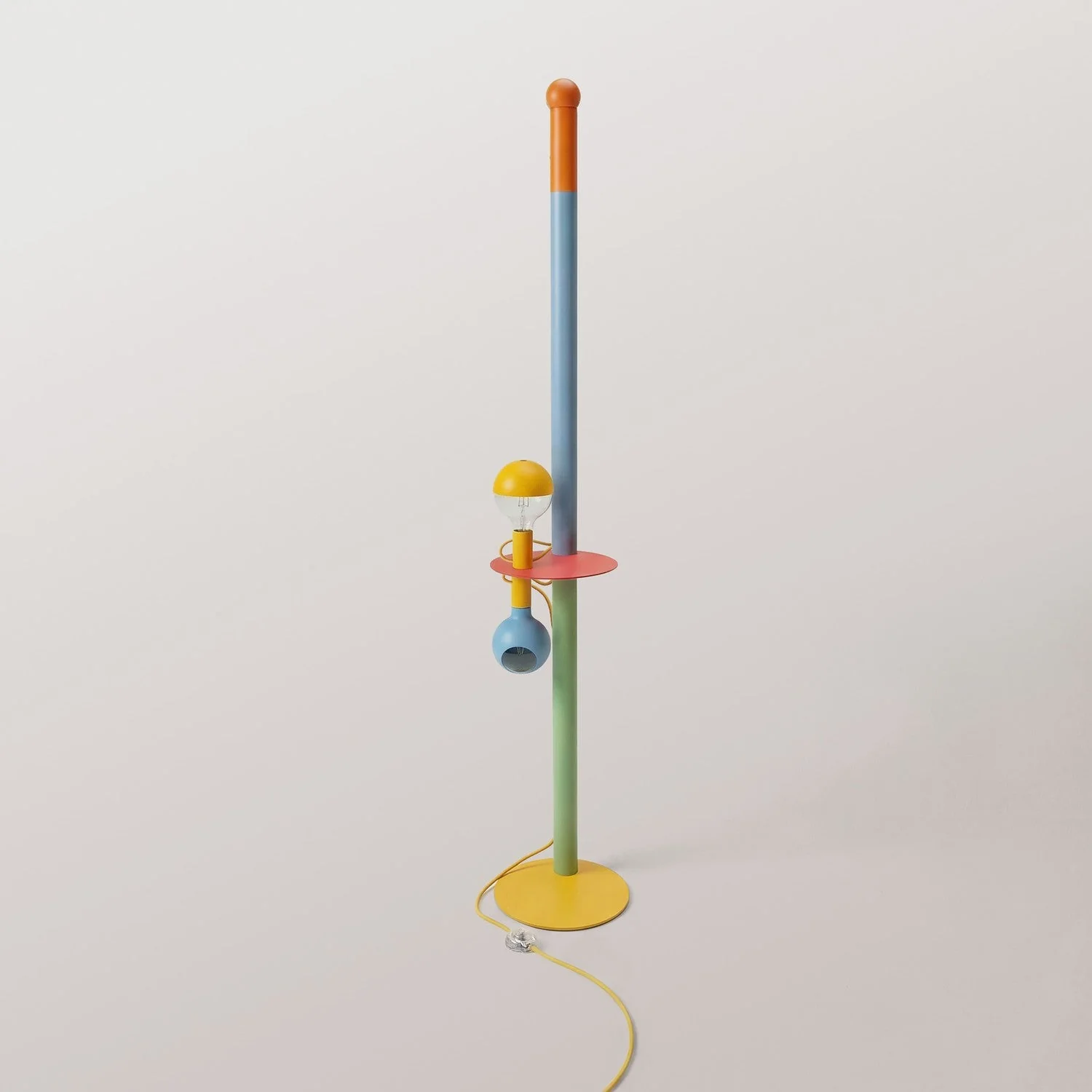 Rocco XXL - Multicolor floor lamp with Maria and Camo Light bulb - Image 6